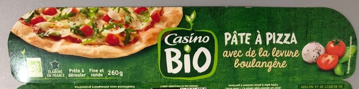 Casino Pâte à pizza fine et ronde avec de la levure boulangère packshot