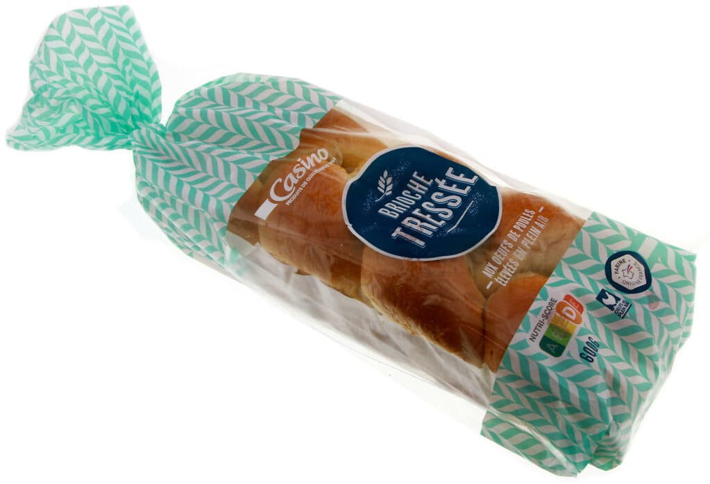 Casino Brioche tressée aux oeufs frais packshot