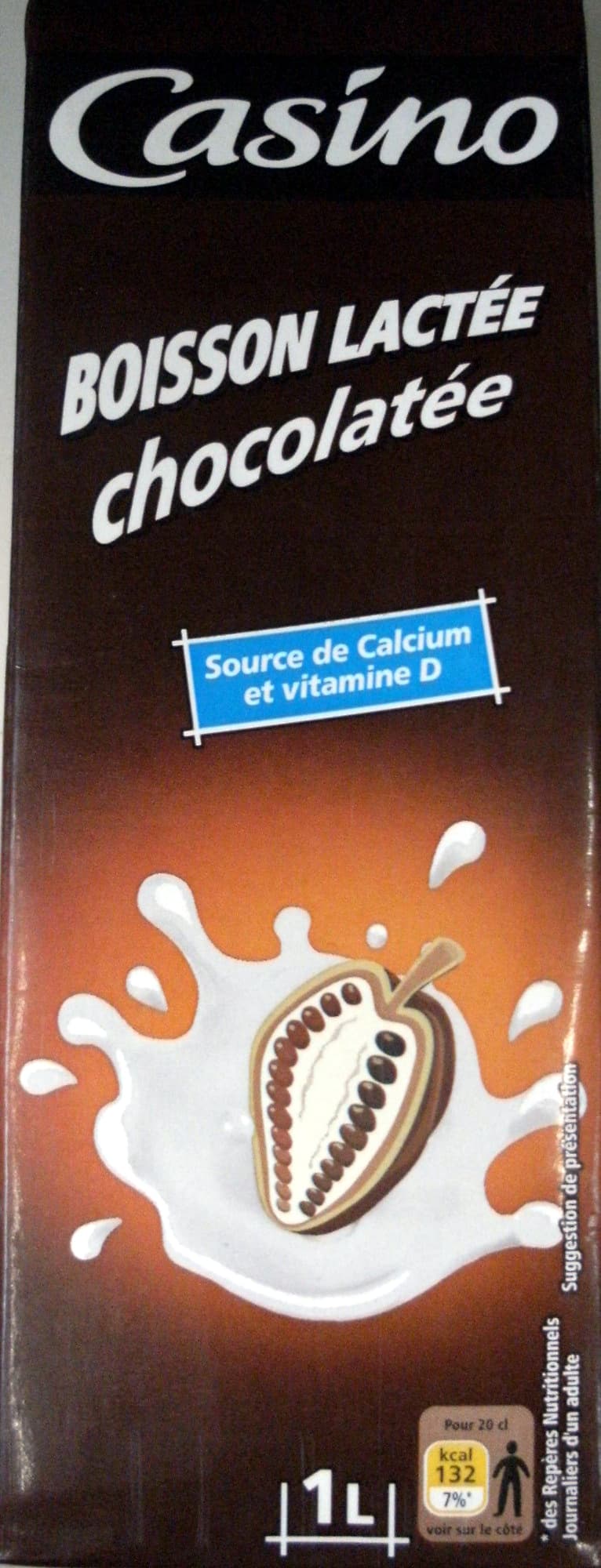 Casino Boisson Lactée Chocolatée packshot