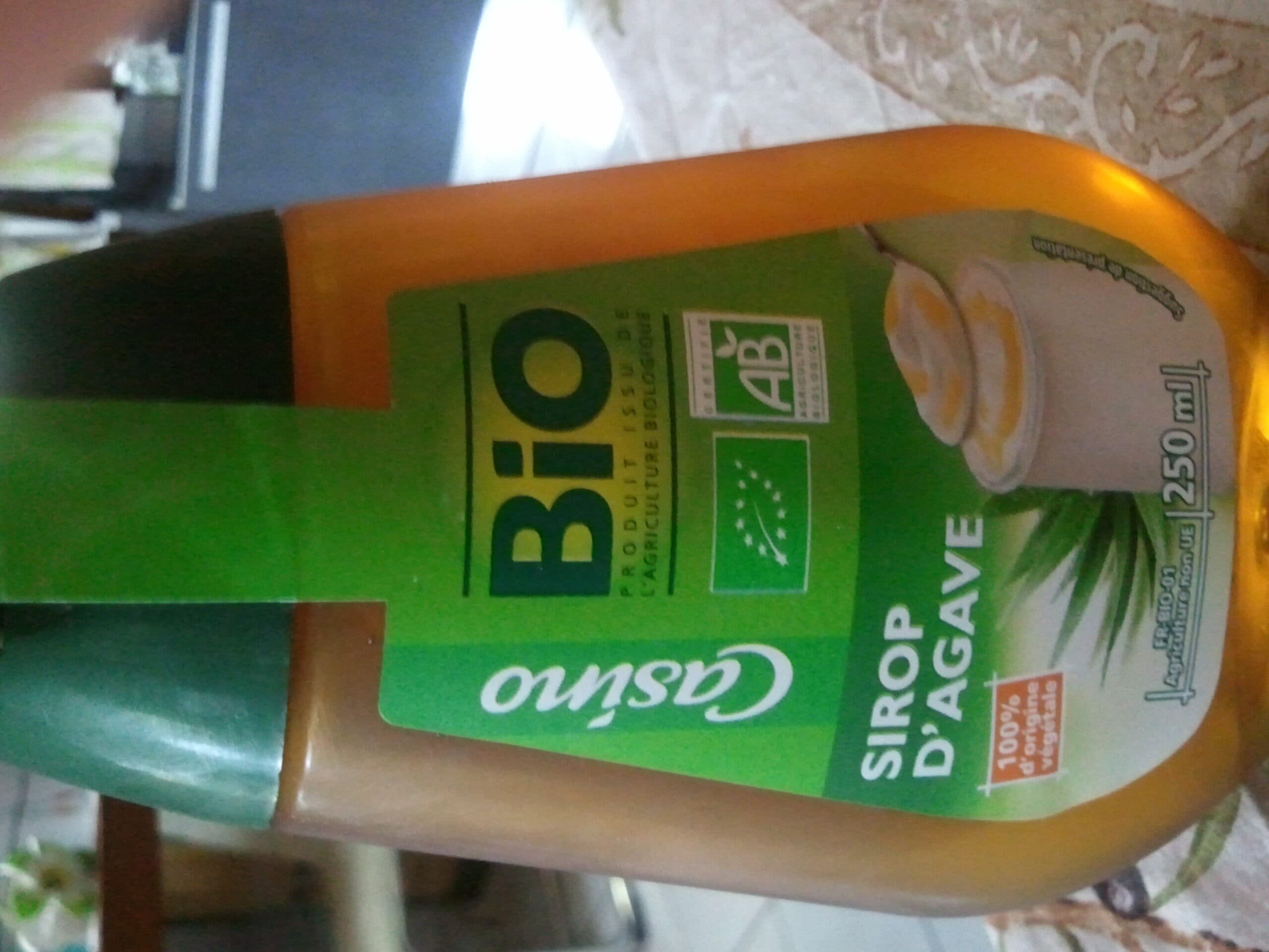 Casino Sirop d'agave bio packshot