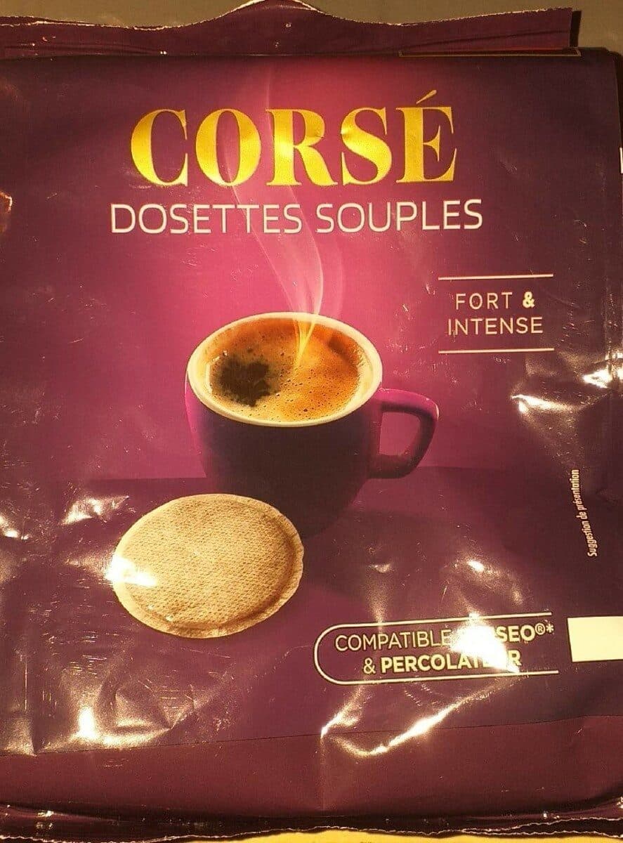 Casino Café moulu pur Arabica corsé x36 dosettes packshot
