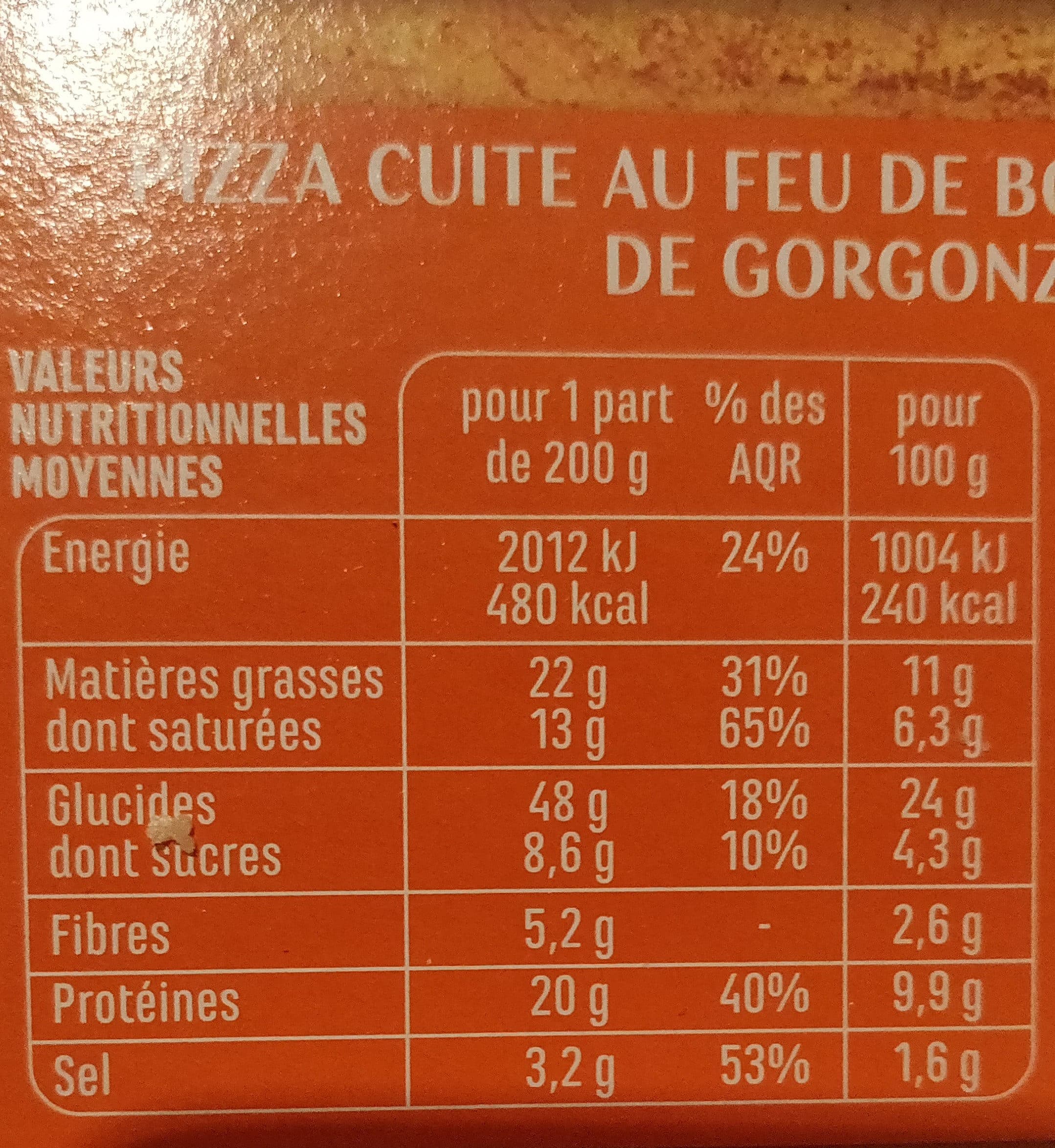 Casino Pizza 4 fromages cuite au feu de bois packshot