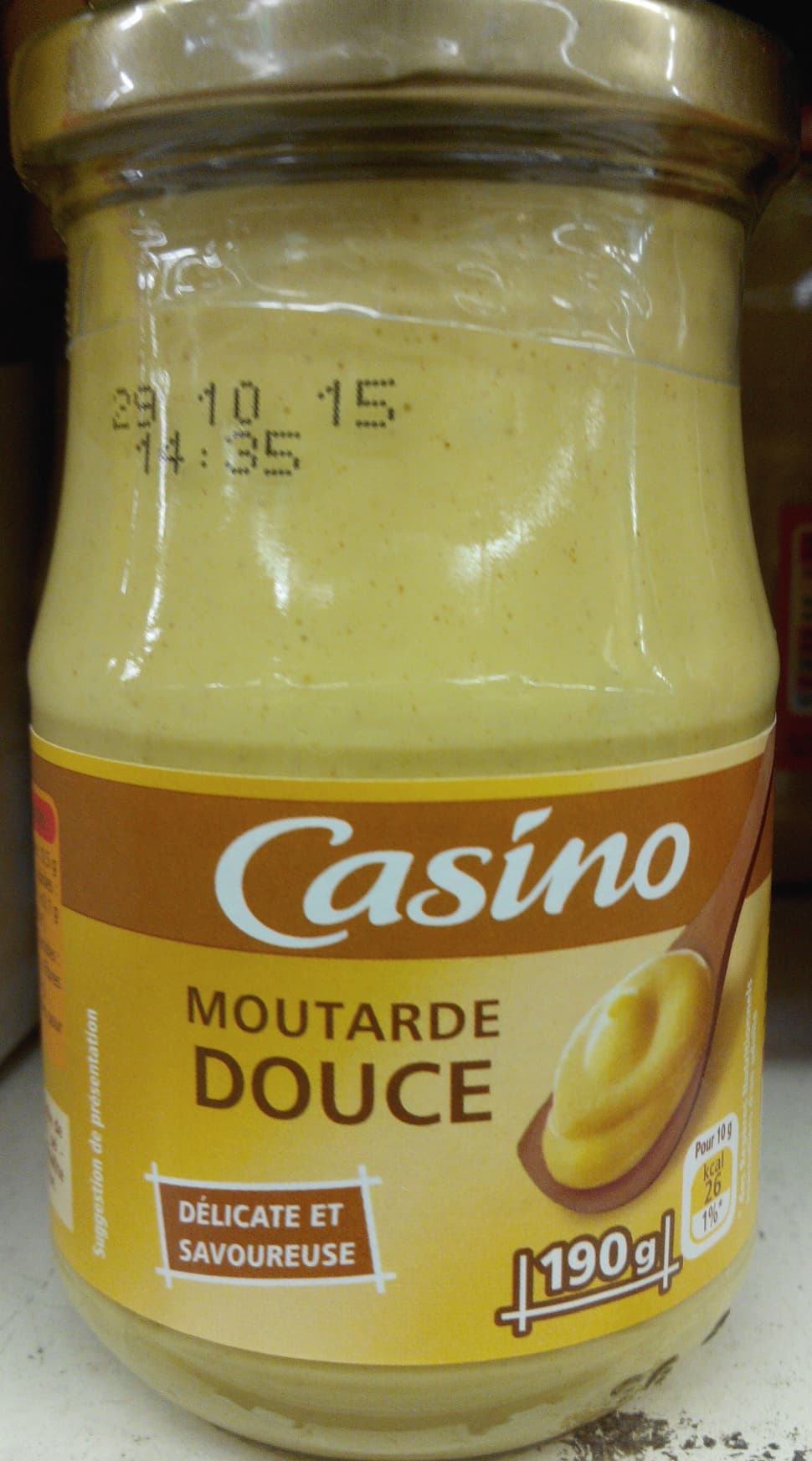 Casino Moutarde douce packshot