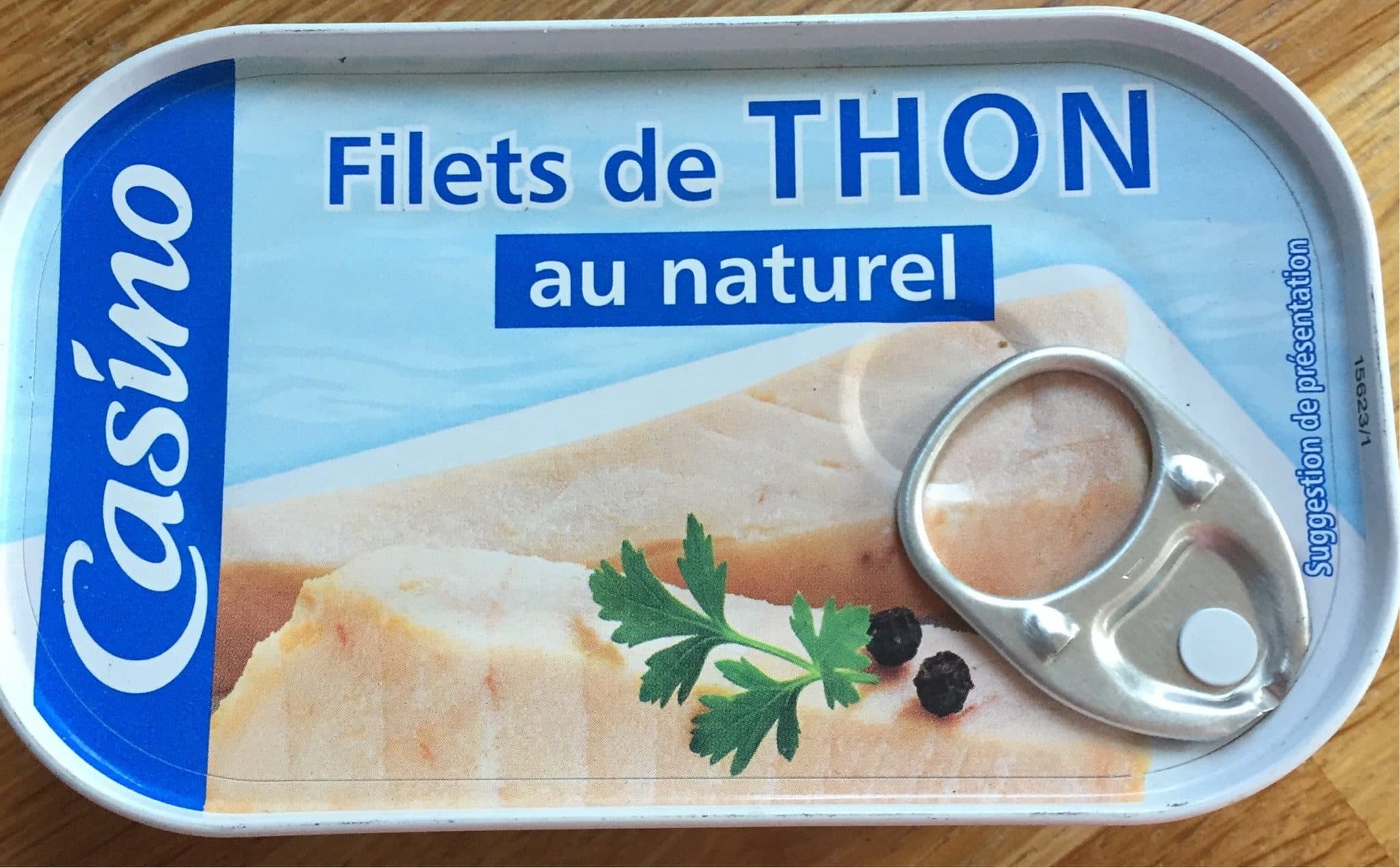 Casino Filets de thon au naturel packshot