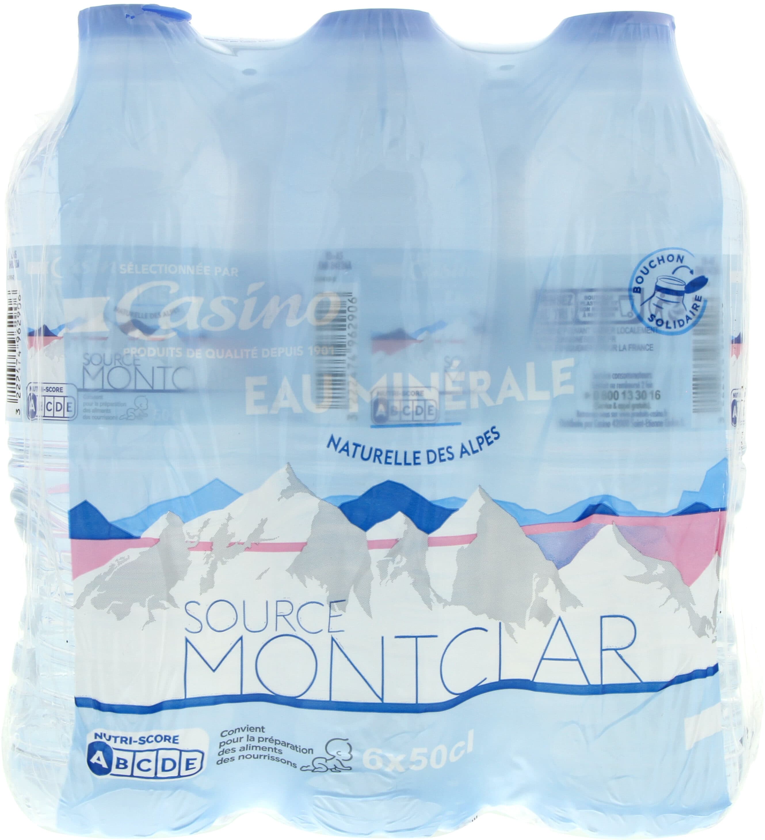 Casino Eau minérale naturelle des Aes MONTCLAR packshot