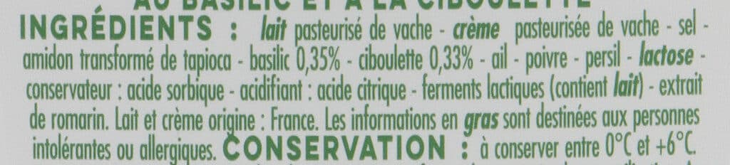 Casino Dés de salade basilic ciboulette - salade et apéritif packshot