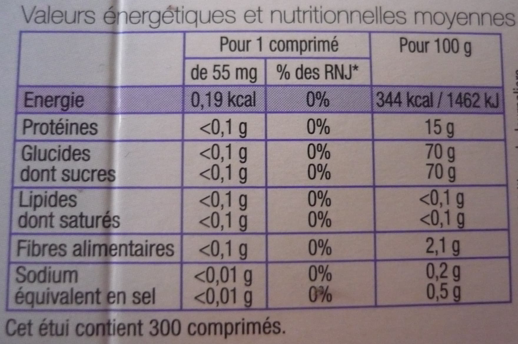 Casino Édulcorant de table packshot