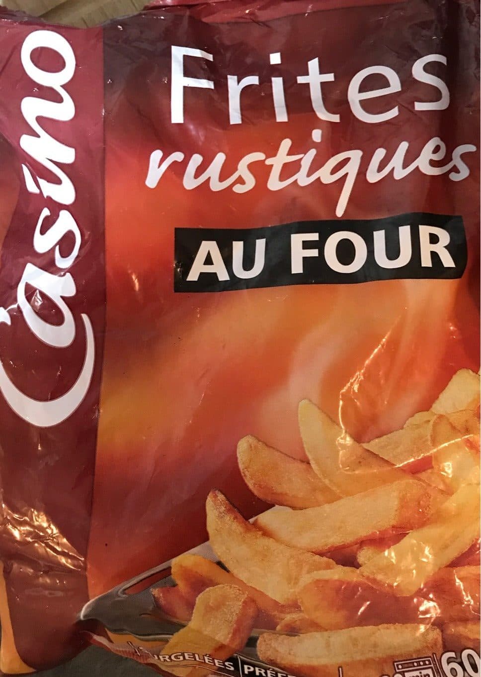 Casino Frites rustiques au four packshot