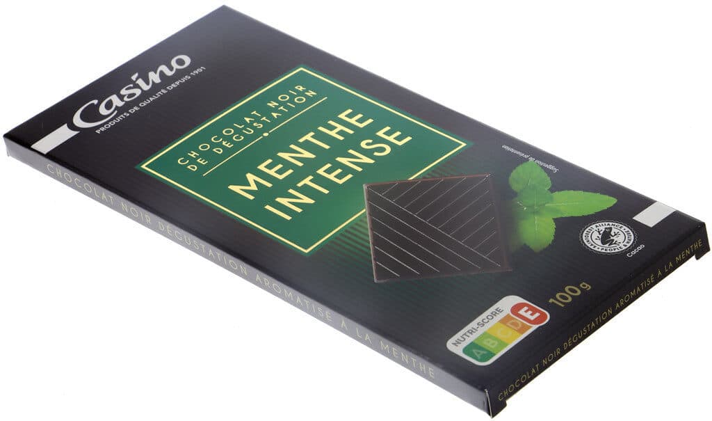 Casino Noir Dégustation à la menthe intense packshot