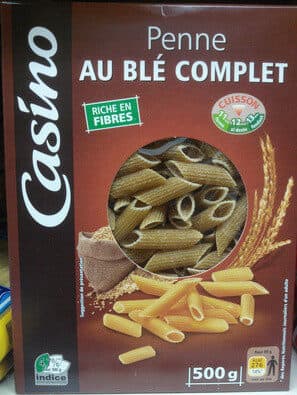 Casino Penne rigate au blé complet Casino packshot