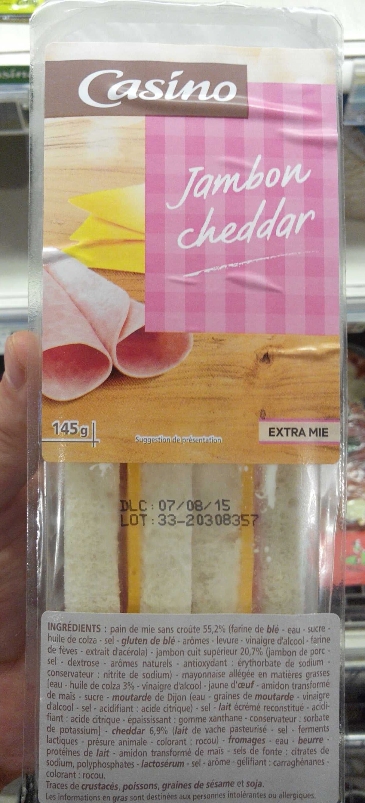 Casino JAMBON CHEDDAR Extra mie packshot
