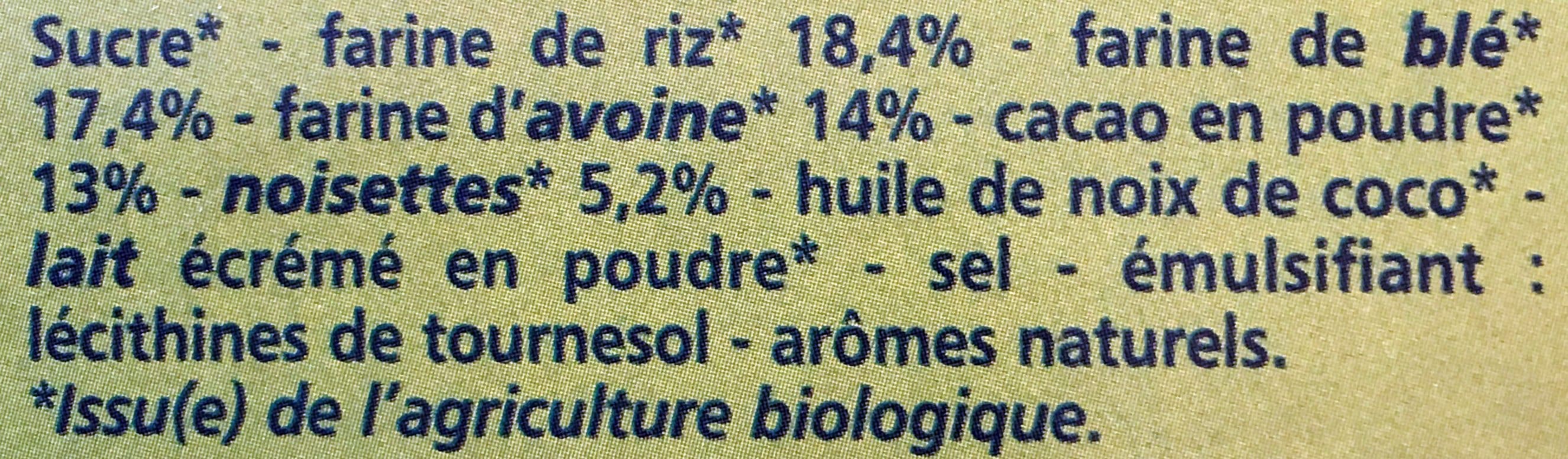 Casino Céréales fourrées chocolat noisettes 325g BIO packshot