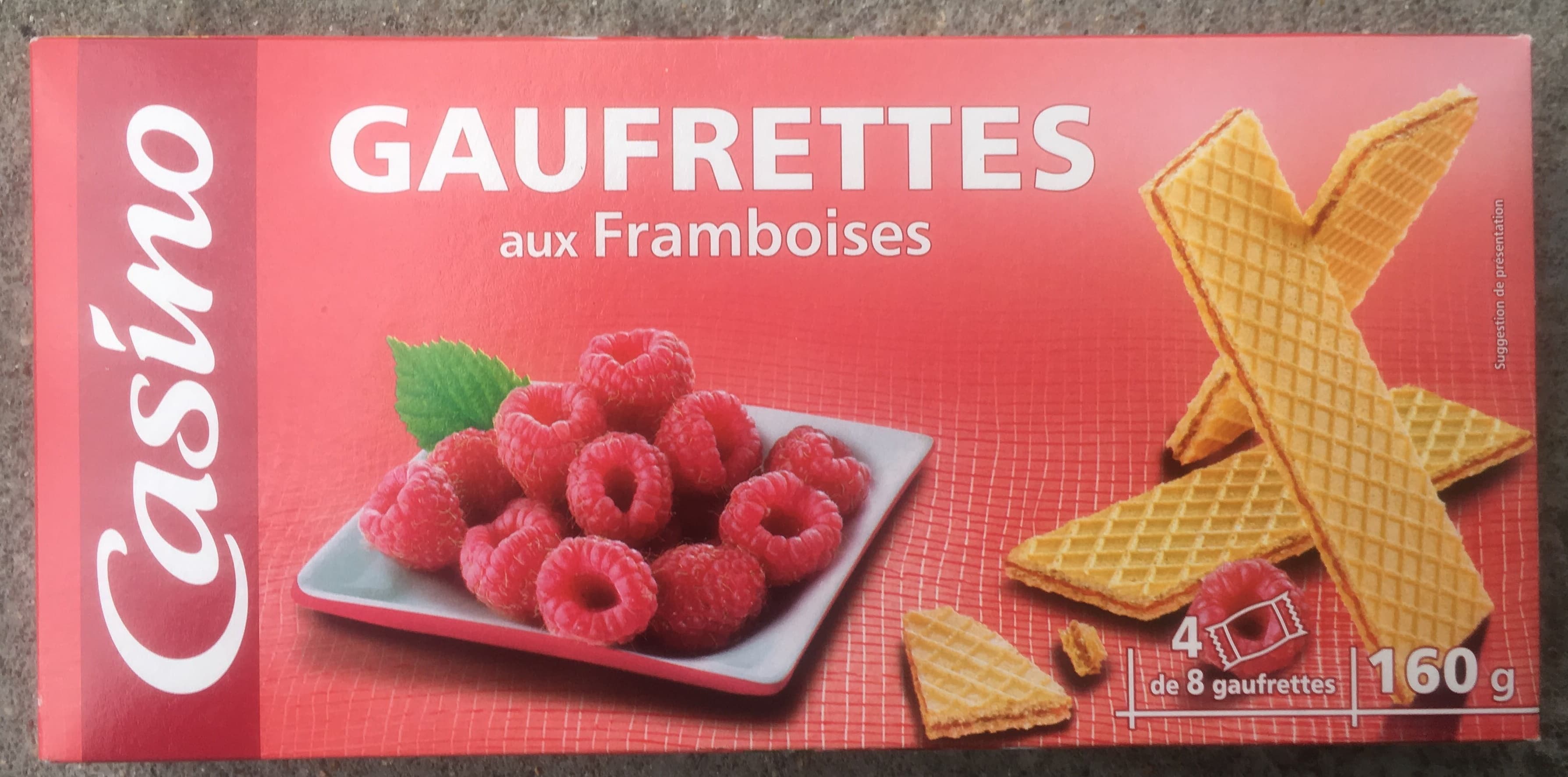 Casino Gaufrettes aux Framboises packshot