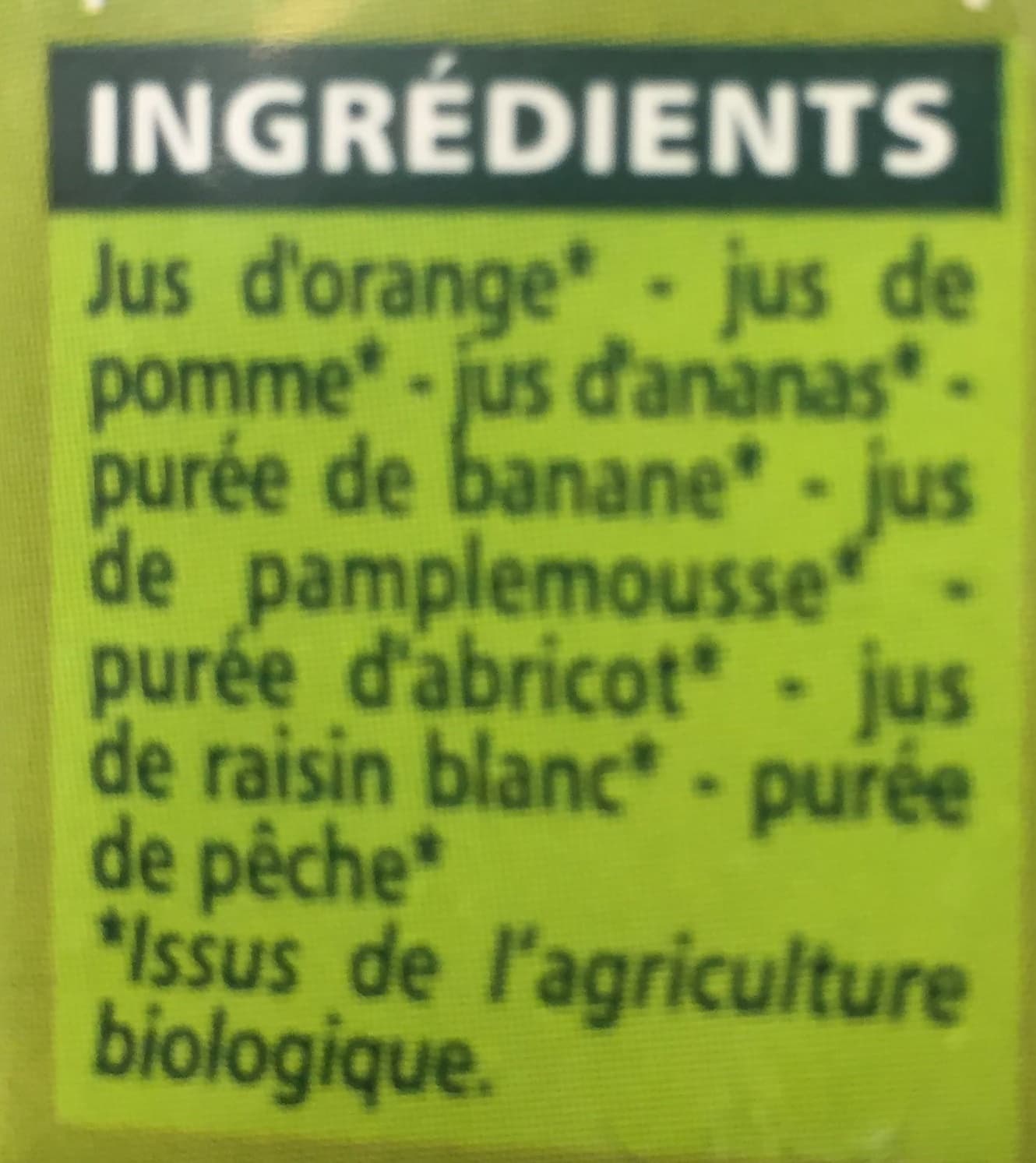Casino Pur jus multi fruits bio packshot