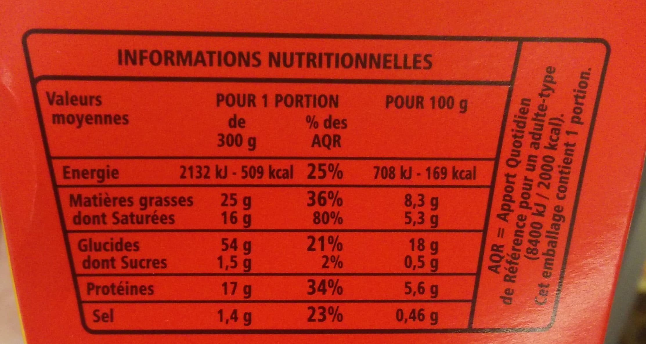 Casino Box fusilli aux 4 fromages packshot