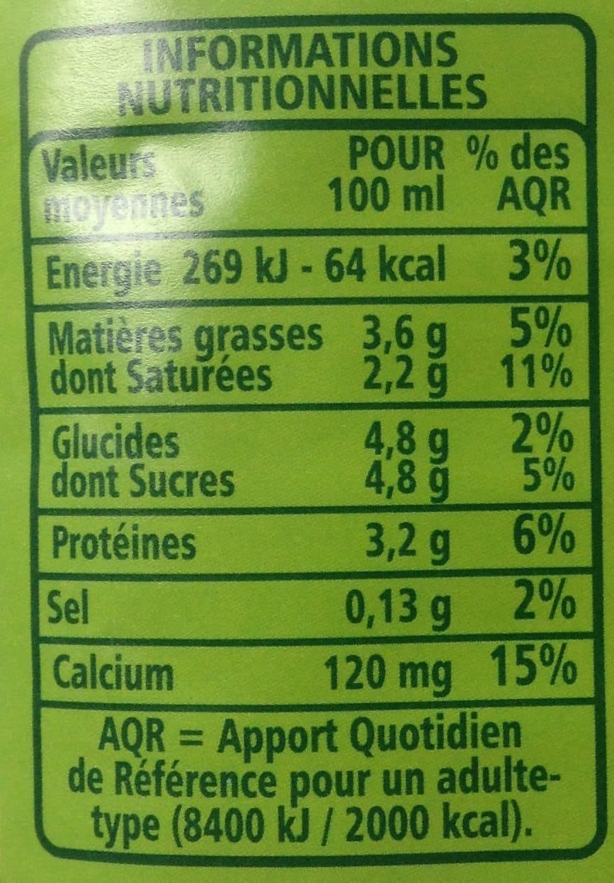 Casino bio Lait entier packshot