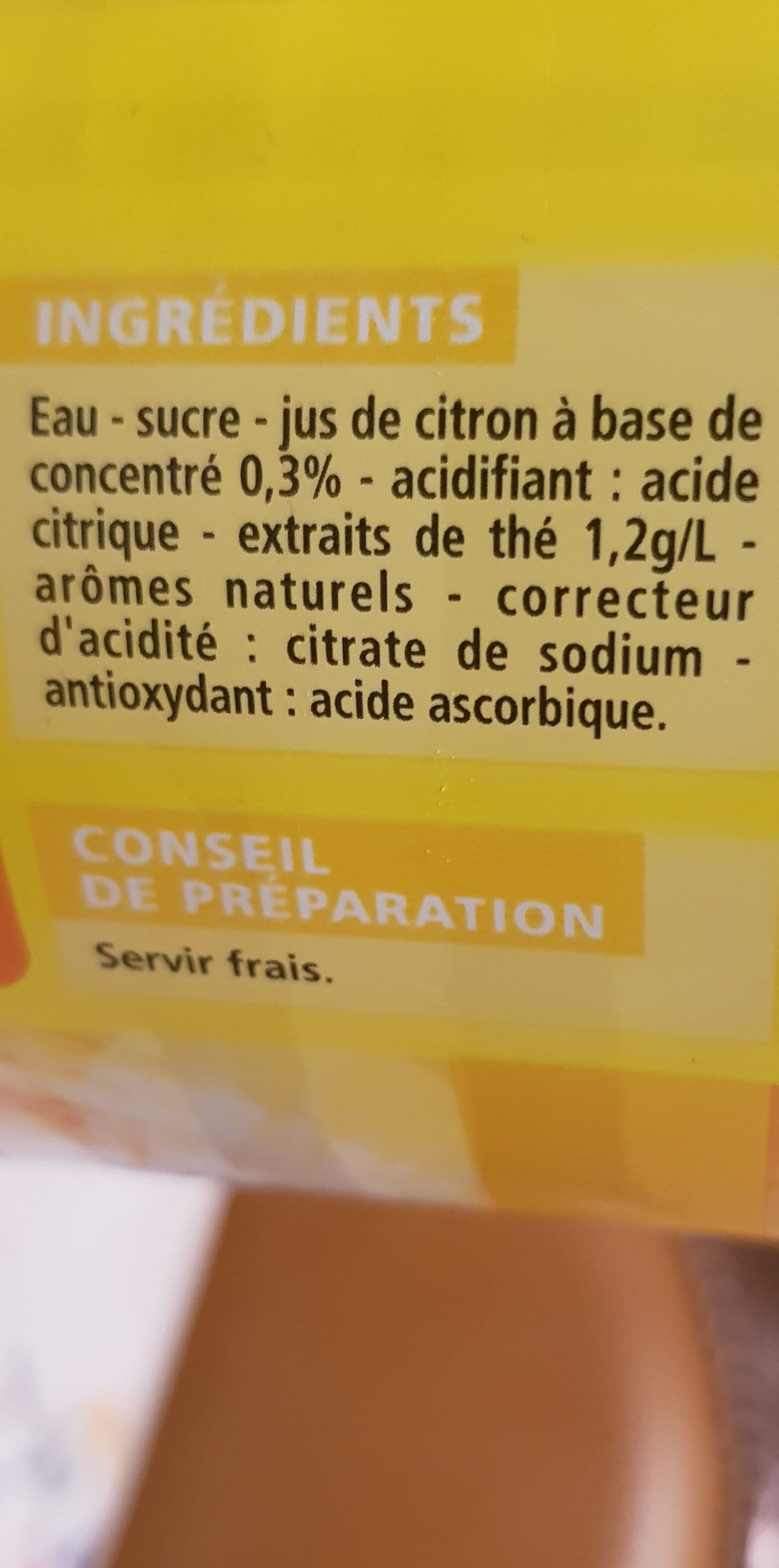 Géant Thé glacé packshot