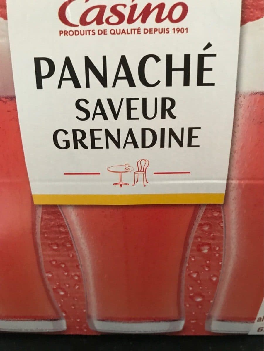 Casino Panaché Grenadine 6x25cl Casino packshot