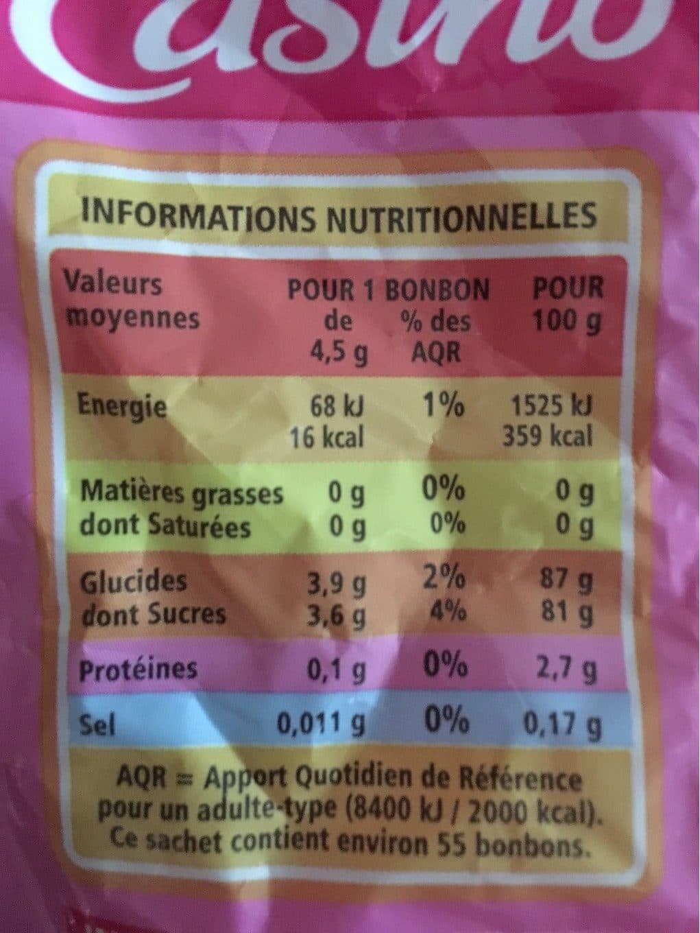 Casino Fraise qui piquent packshot