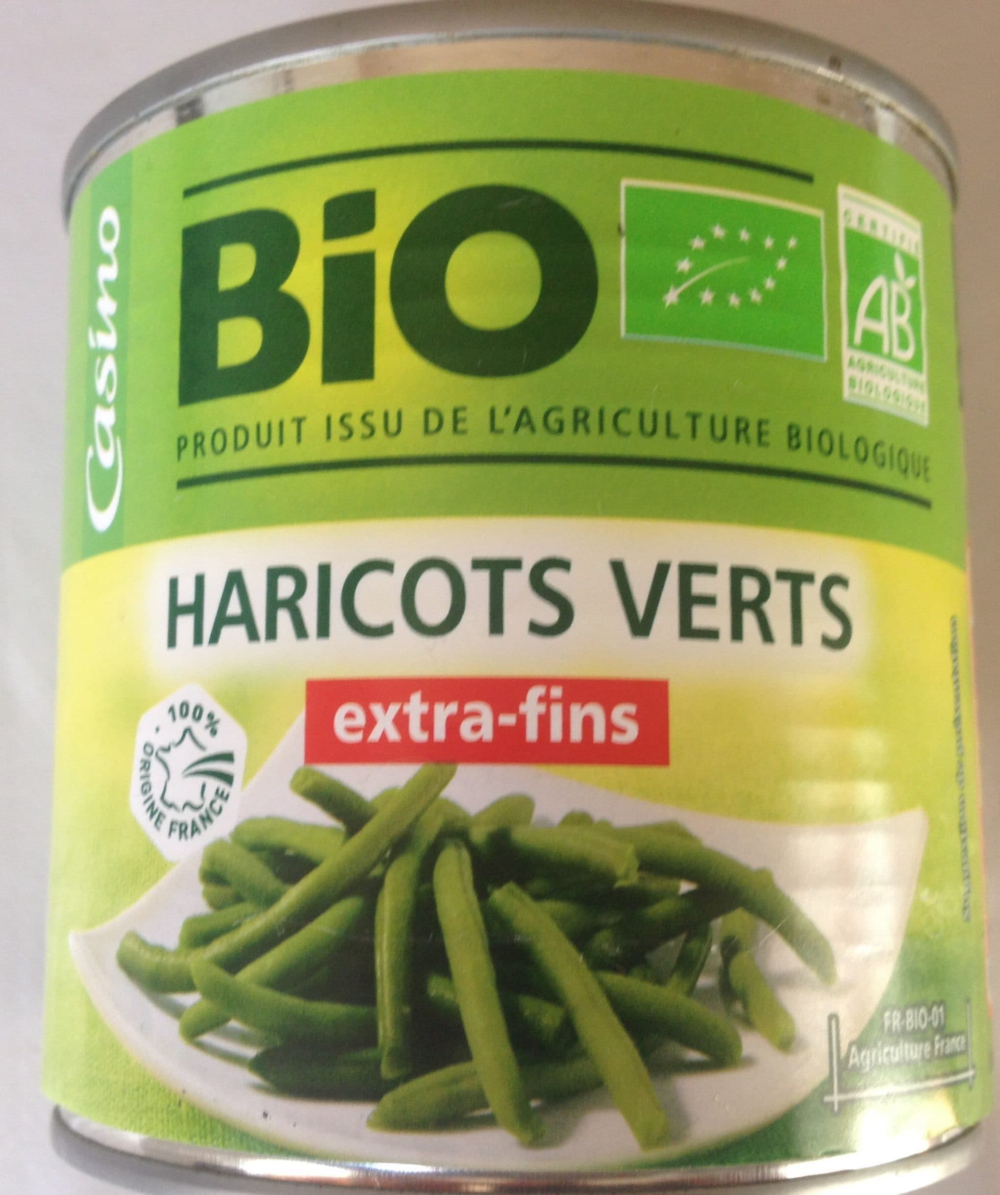 Casino Haricots verts extra fins Issus de l'agriculture biologique packshot