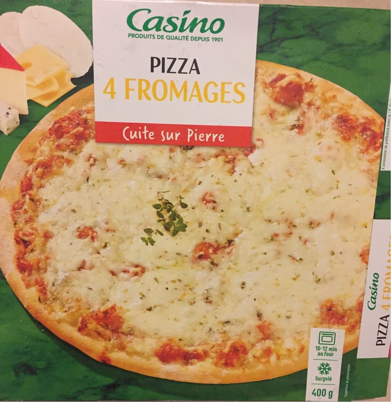 Casino Pizza 4 fromages packshot