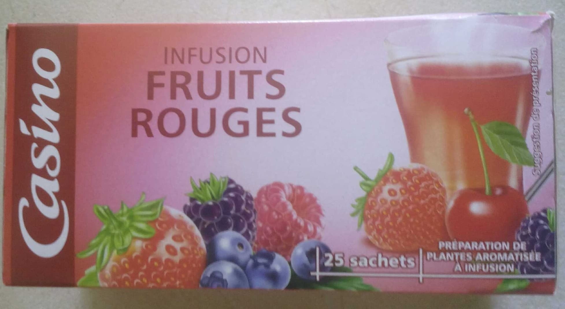 Casino Infusion fruits rouges packshot