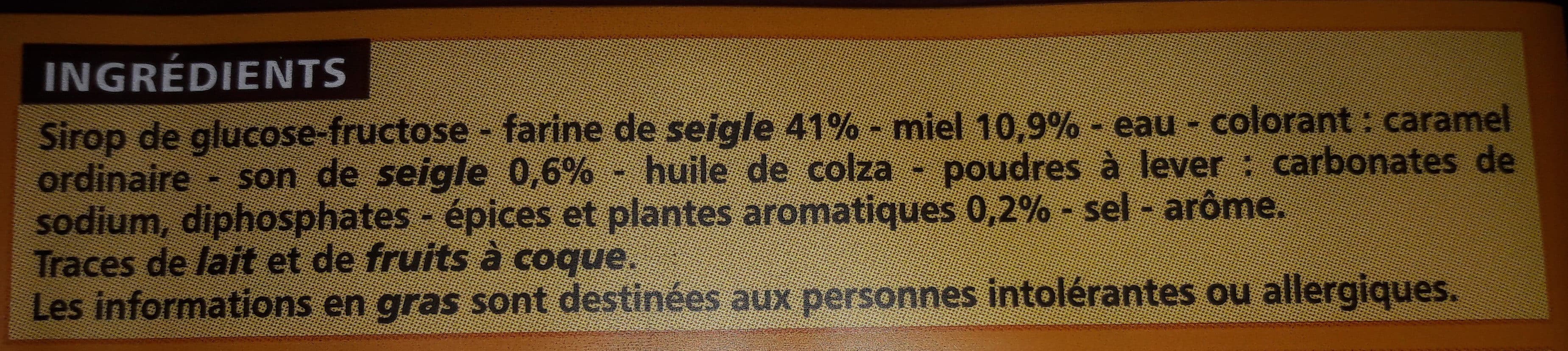 Casino Pain d'épices au miel packshot