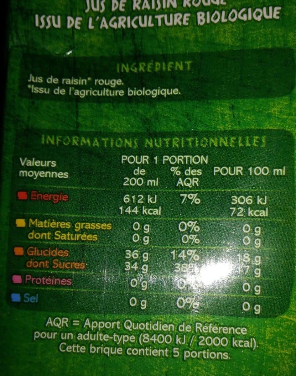 Casino 100 % Pur Jus Raisin packshot