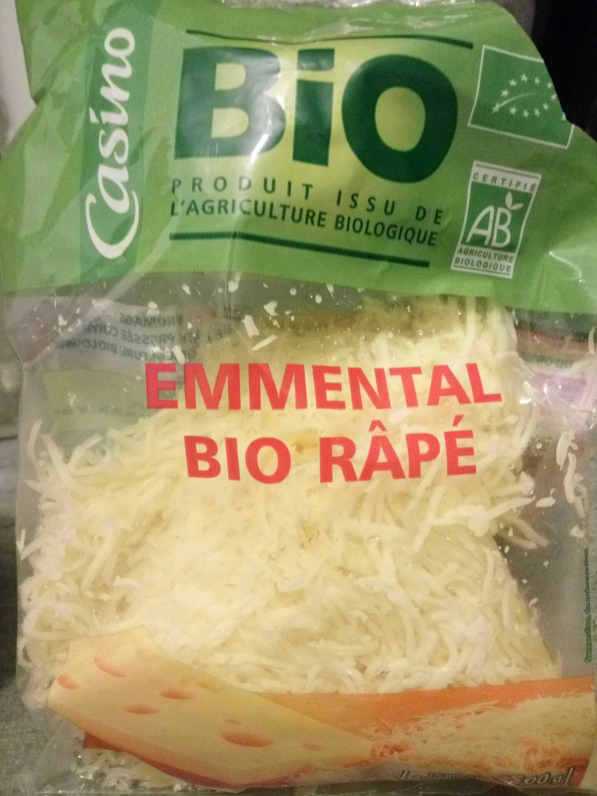 Casino Emmental bio râpé packshot