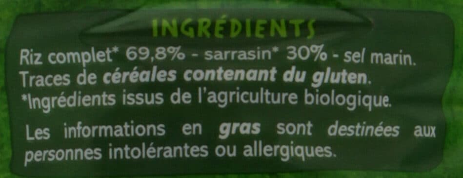 Casino Galettes Riz Sarrasin packshot