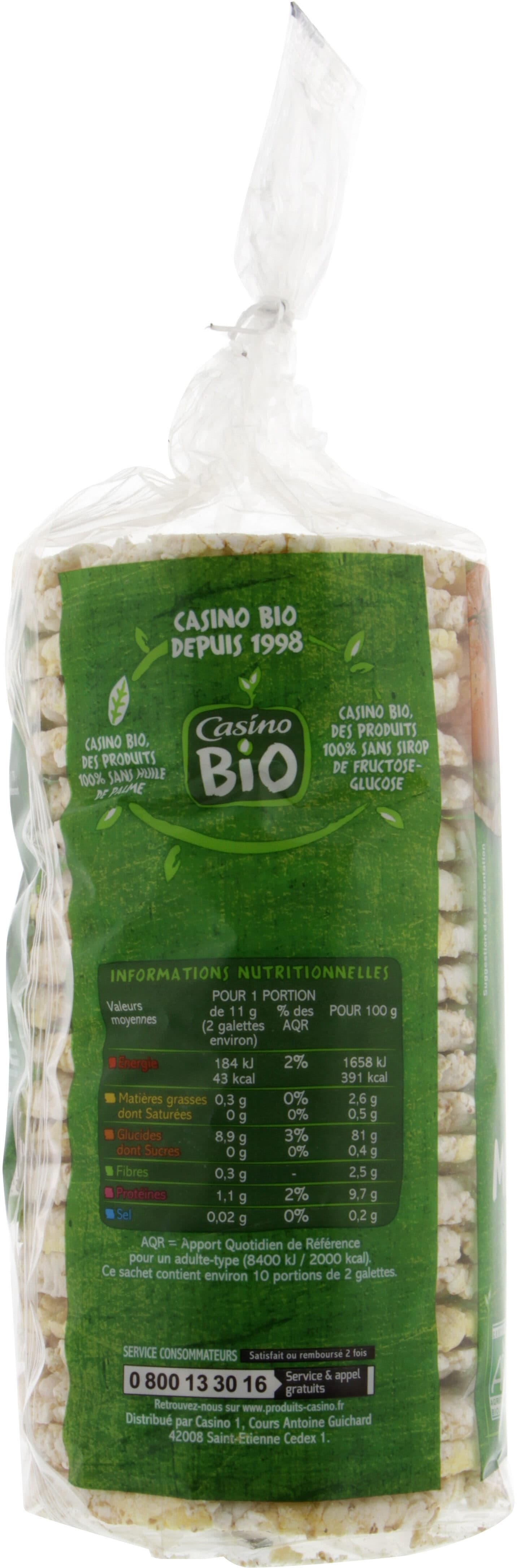Casino Galettes multicéréales fines packshot