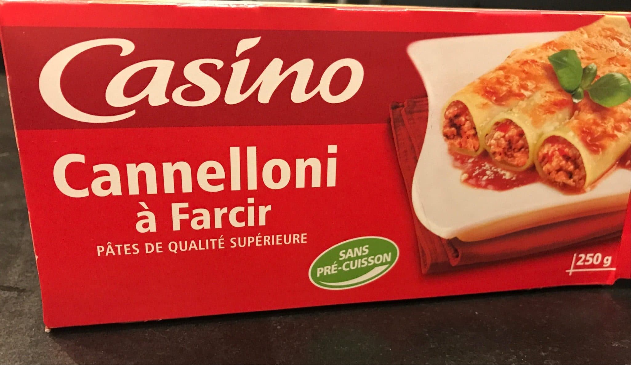 Casino Cannelloni packshot