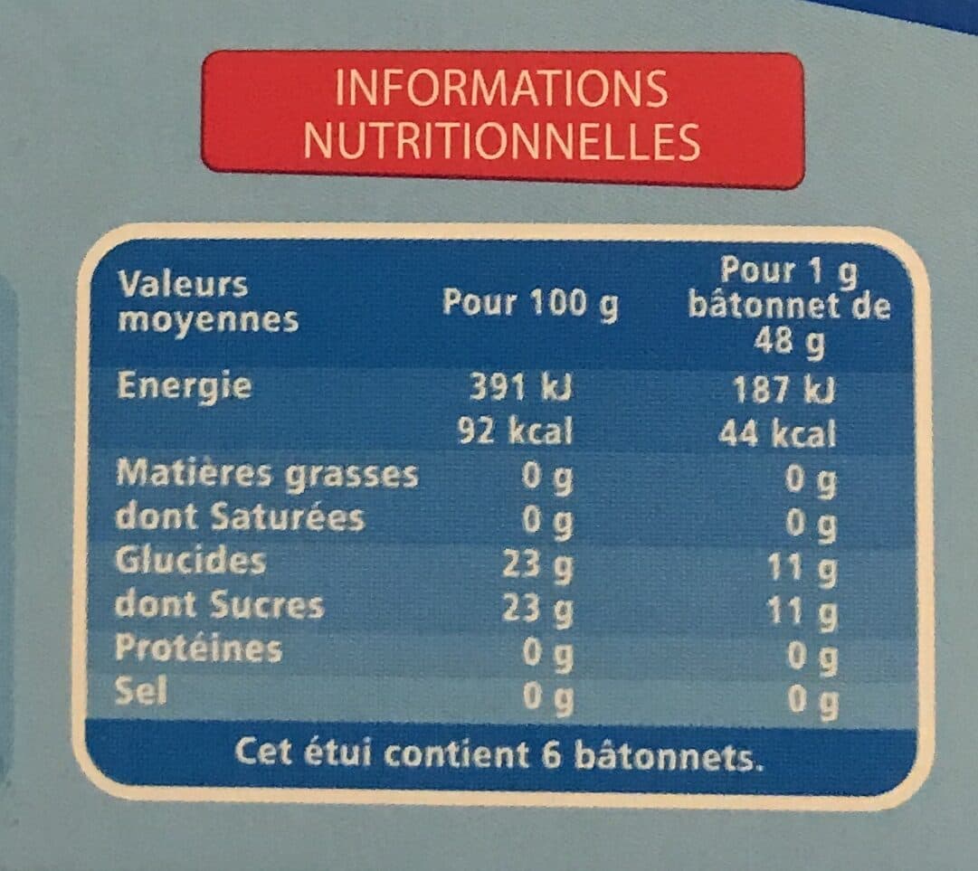 Les Doodingues Bâtonnets 4 fruits (fraise, citron, framboise et pomme) packshot