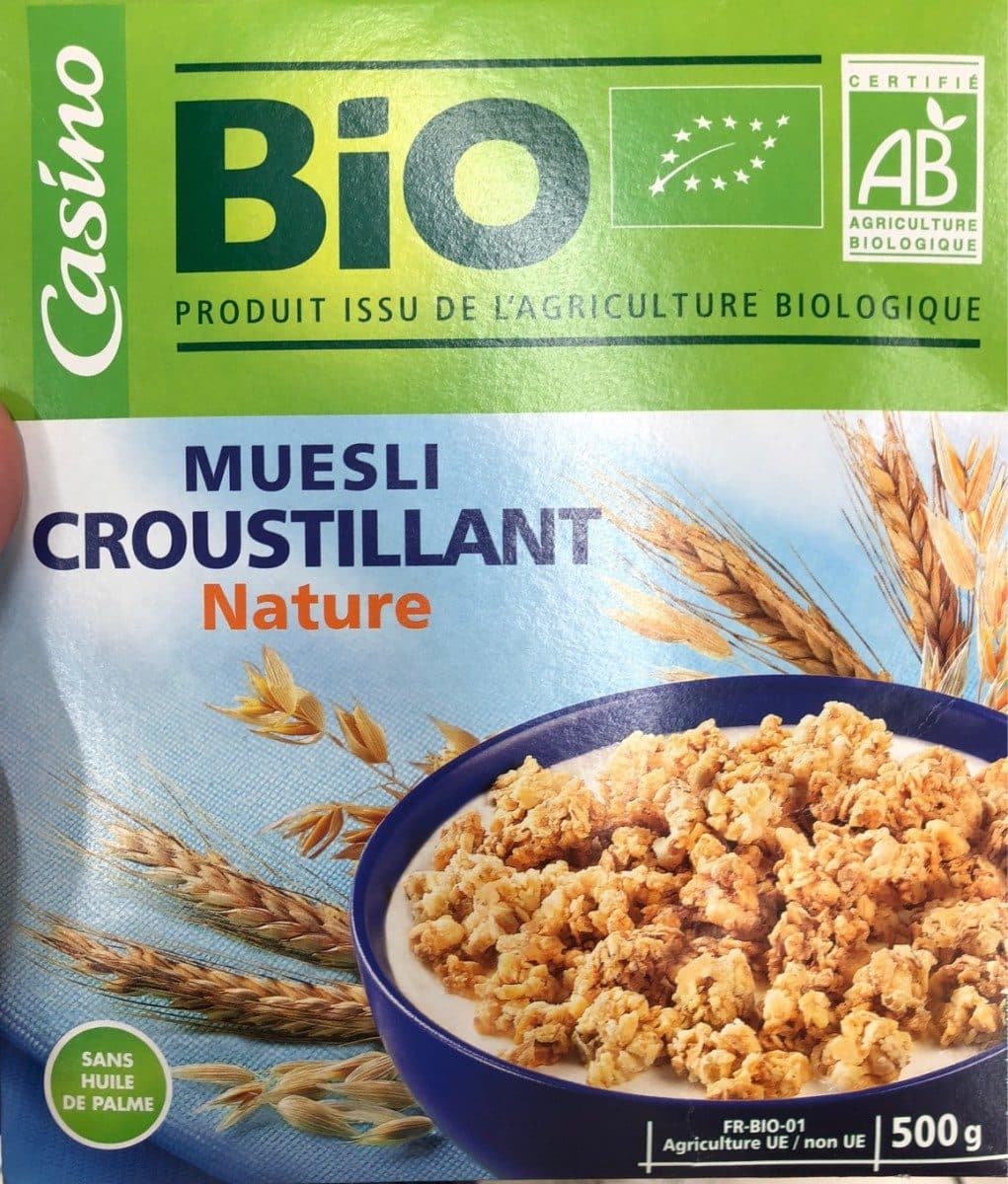 Casino Muesli Croustillant Nature packshot