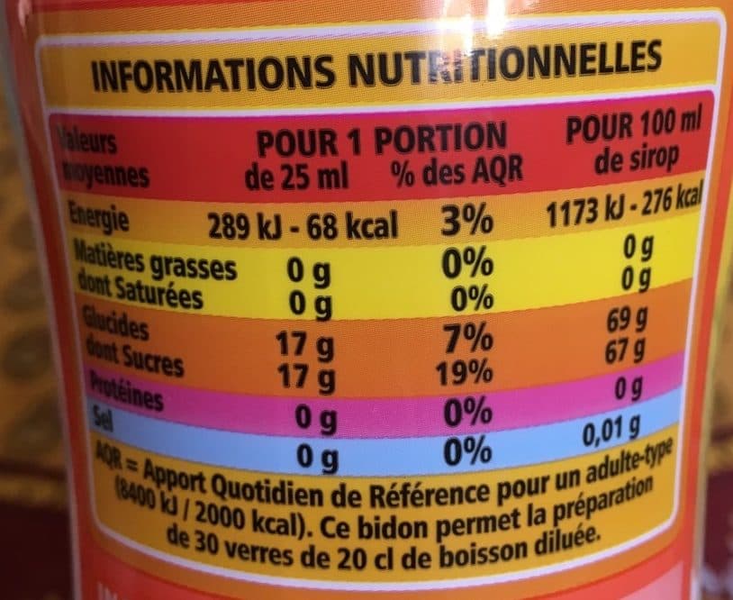 Casino Sirop de pamplemousse rose packshot