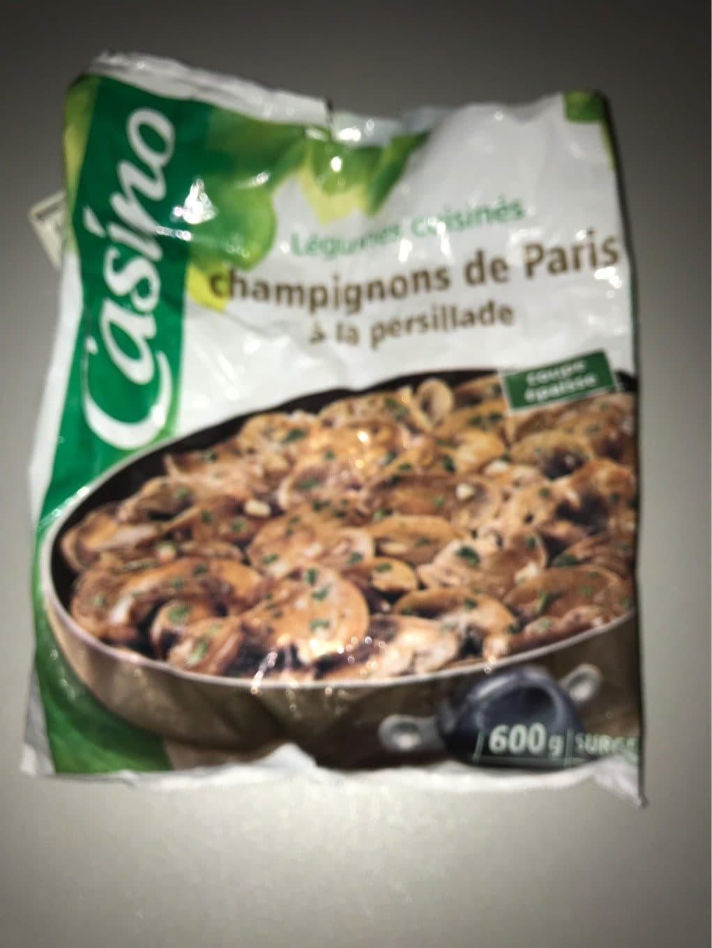 Casino Poêlée de champignons de Paris à la persillade packshot