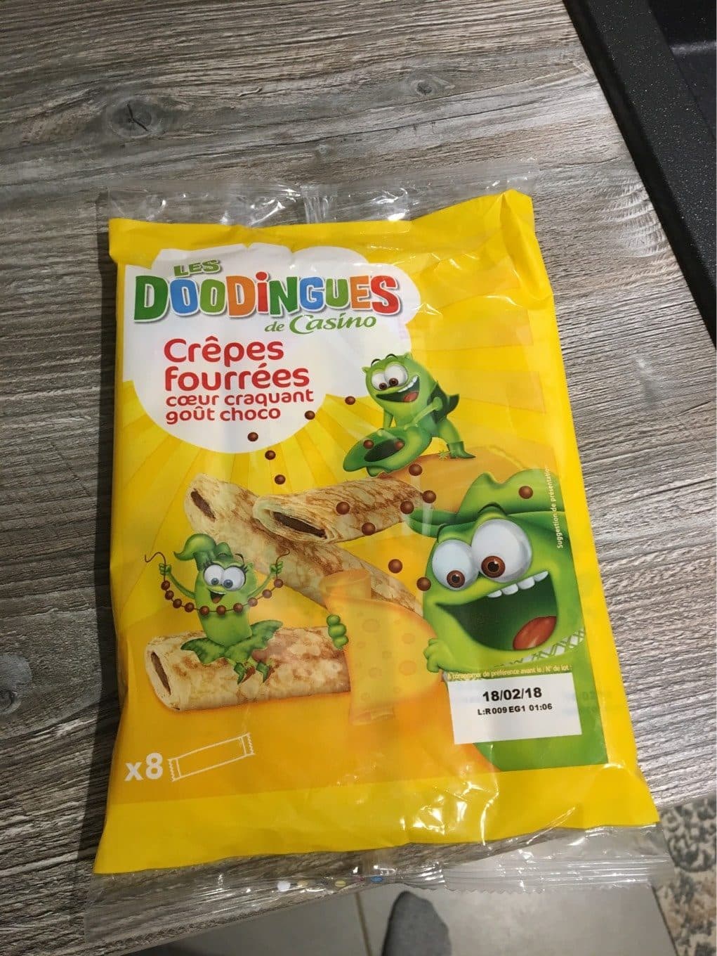 Casino Crêpes fourrées coeur craquant gout choco packshot