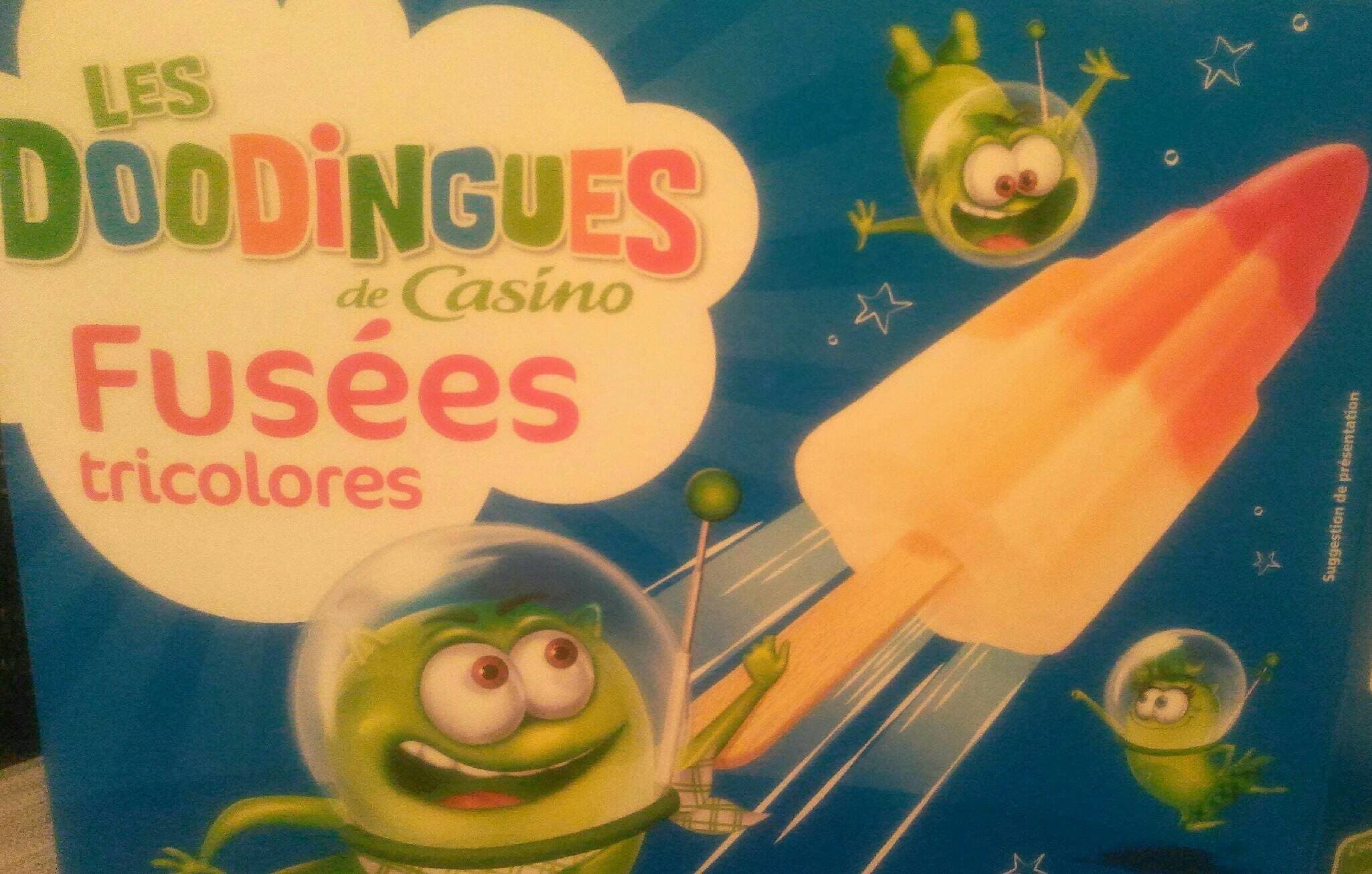 Les Doodingues Fusées tricolores packshot