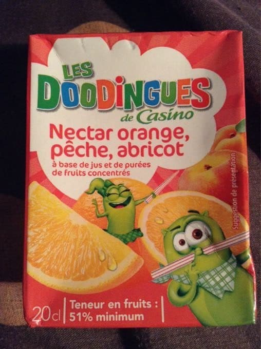 Casino Nectar Orange Pêche Abricot packshot