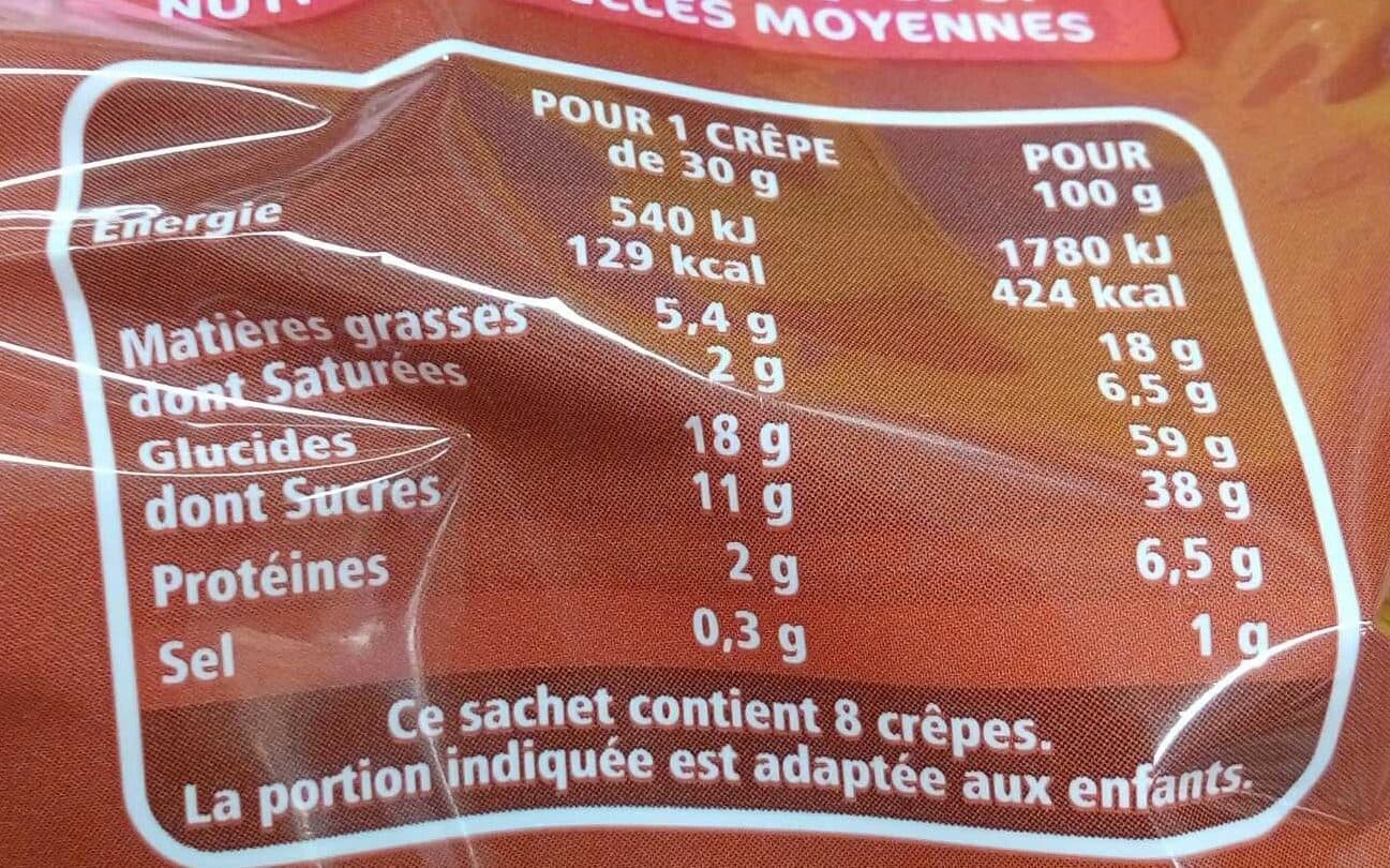 Les Doodingues Crêpes fourrées coeur choco packshot