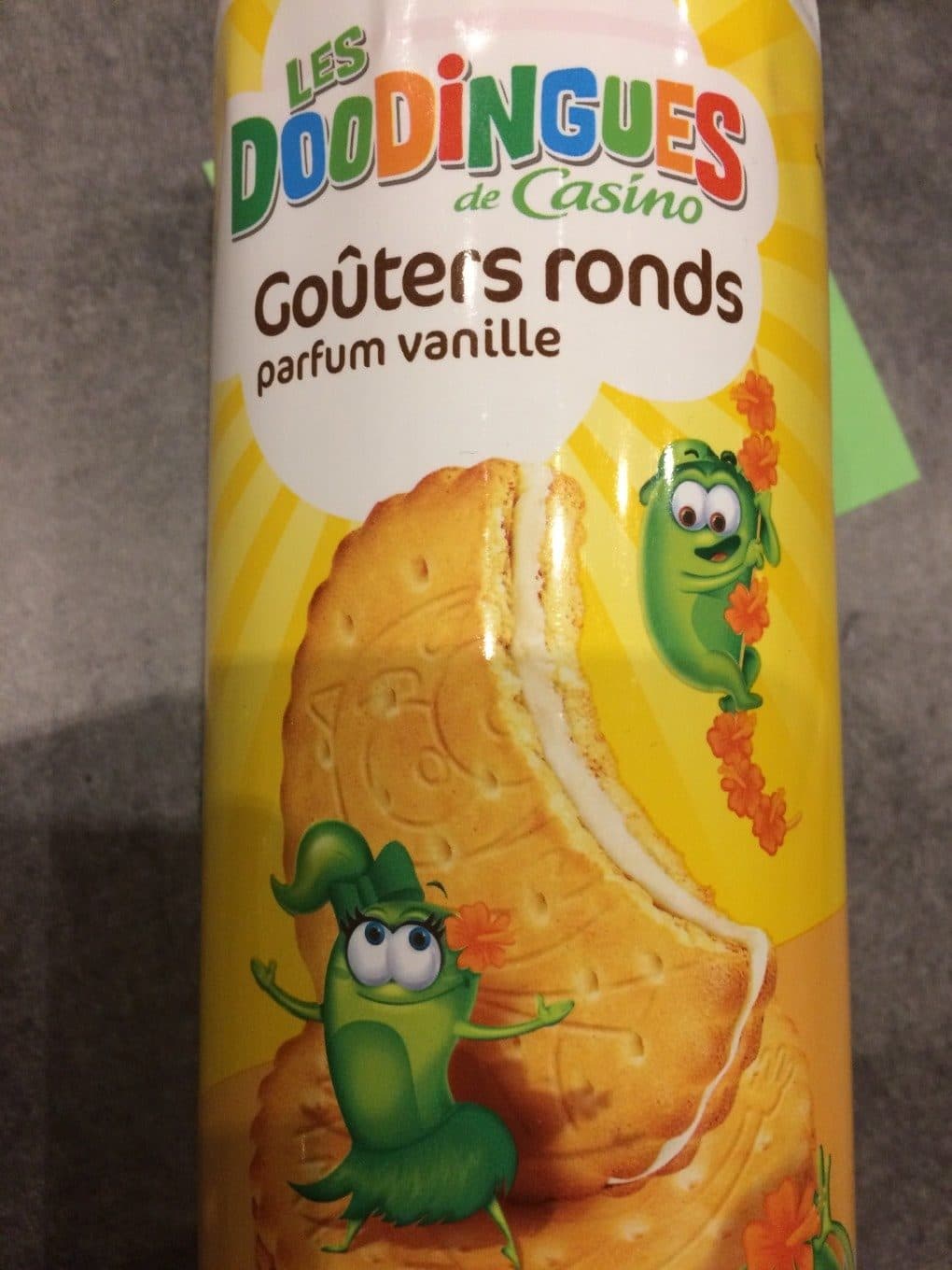 Les Doodingues Goûters ronds parfum vanille packshot