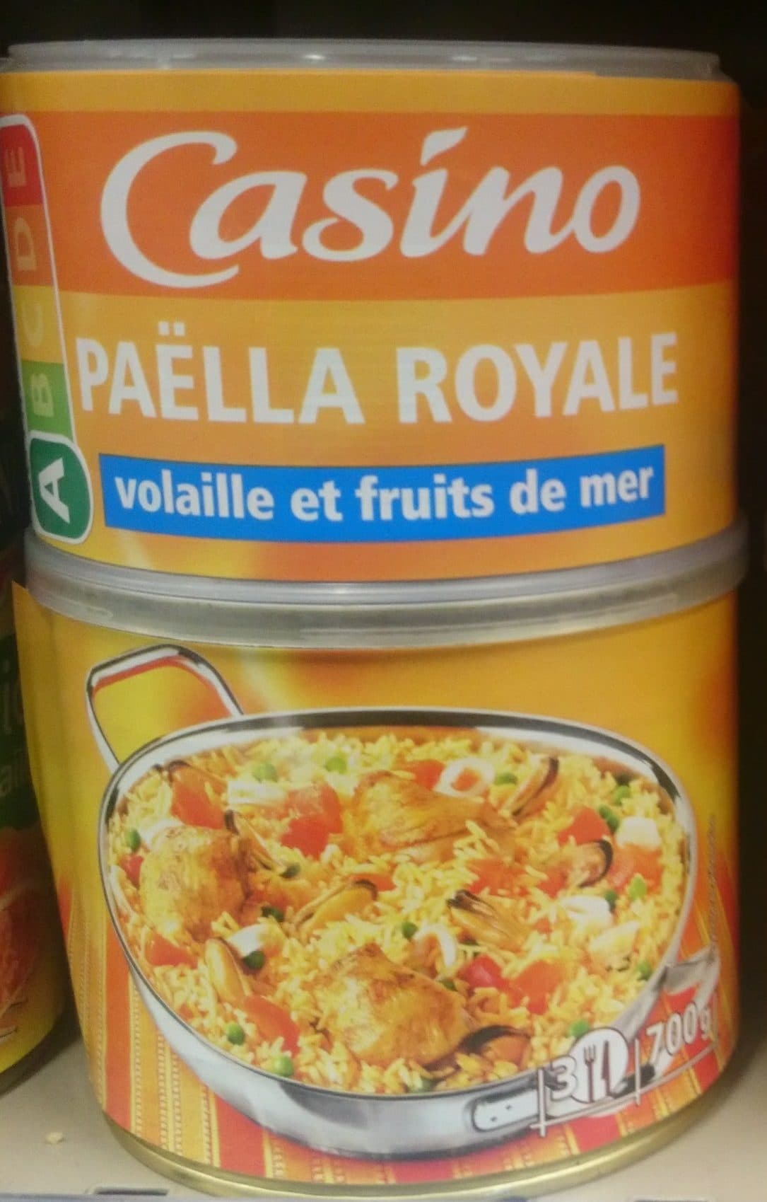 Casino Paëlla volaille et fruits de mer packshot