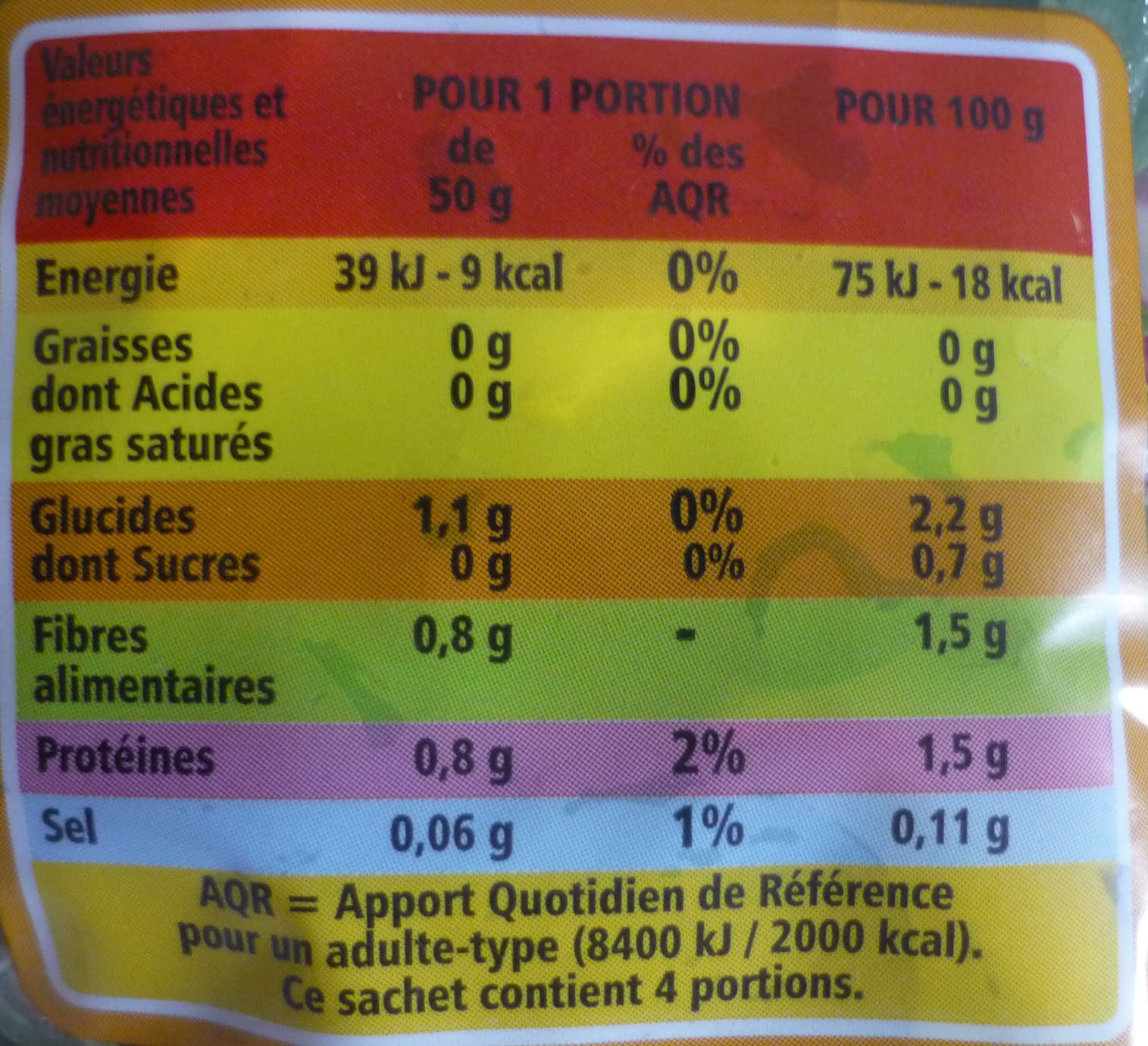 Casino Salade 4 saveurs (4 portions) packshot