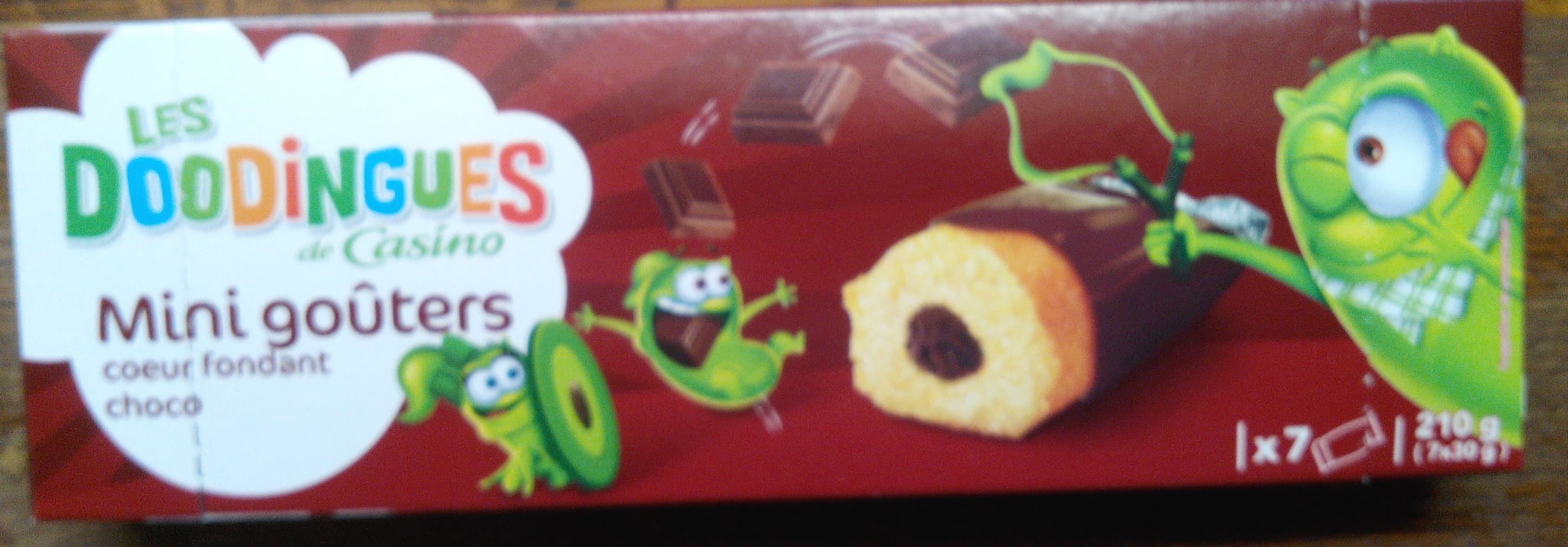 Les Doodingues Mini goûters coeur fondant choco packshot