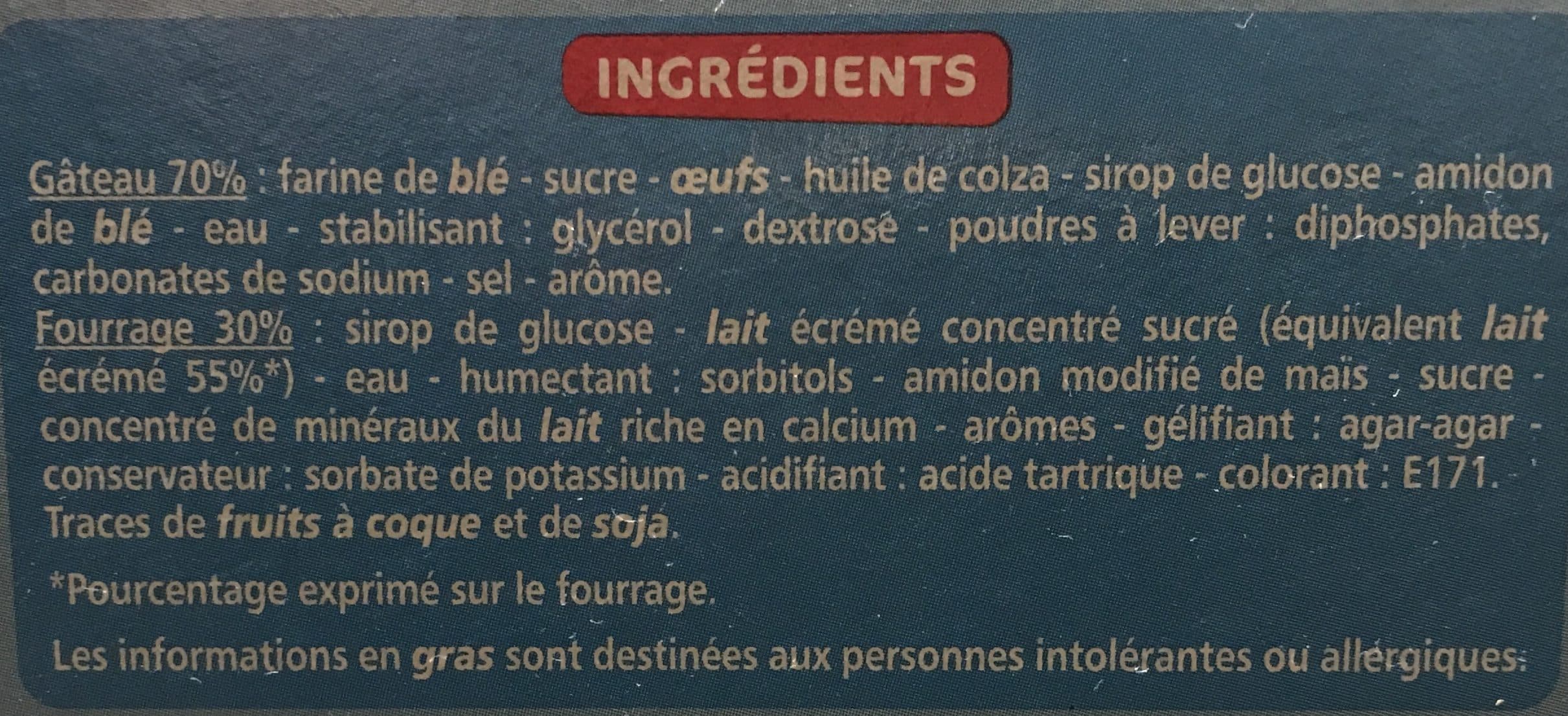 Casino Mini gouters au coeur fondant lait packshot