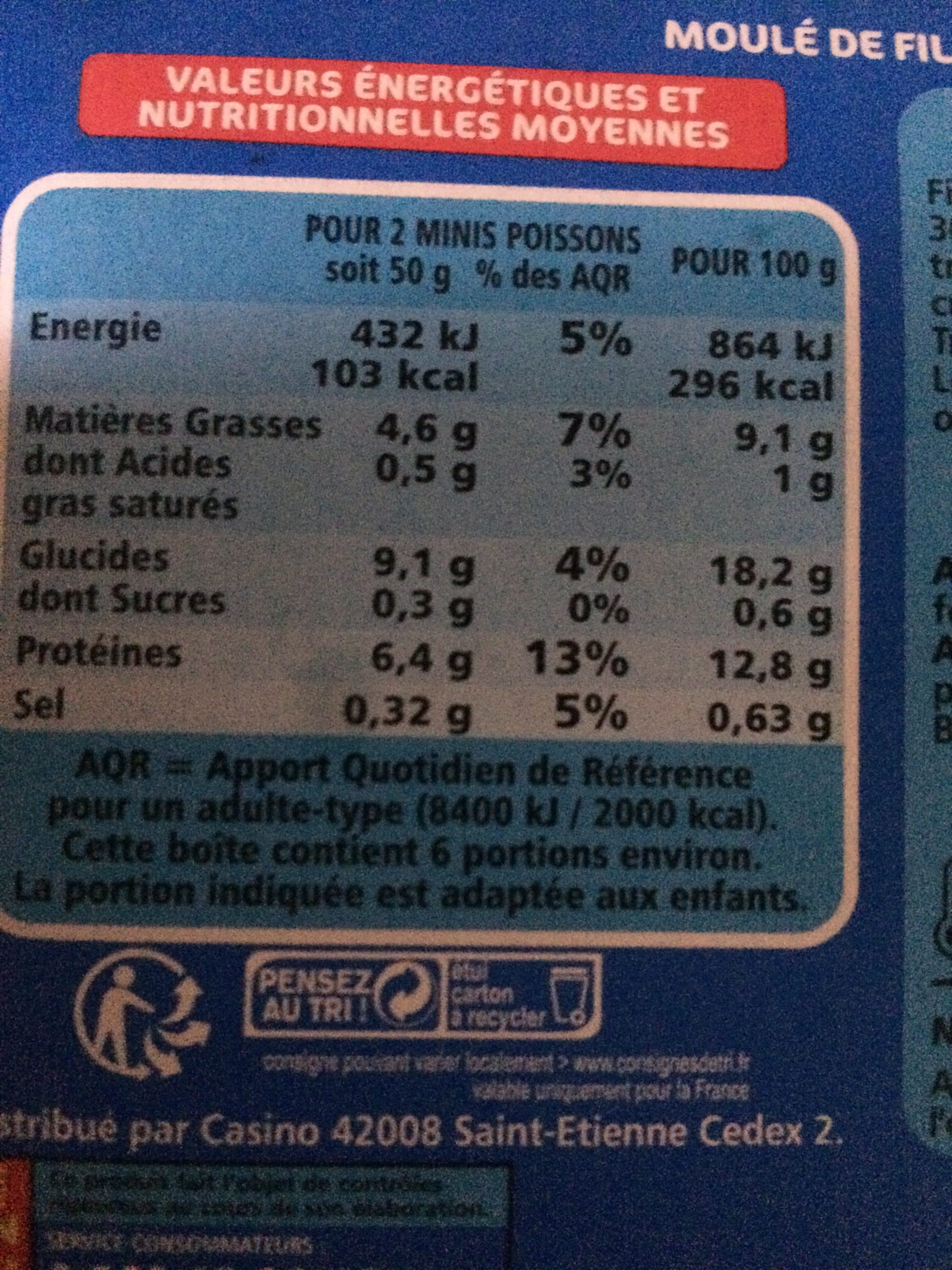 Casino Mini poissons croustillants packshot