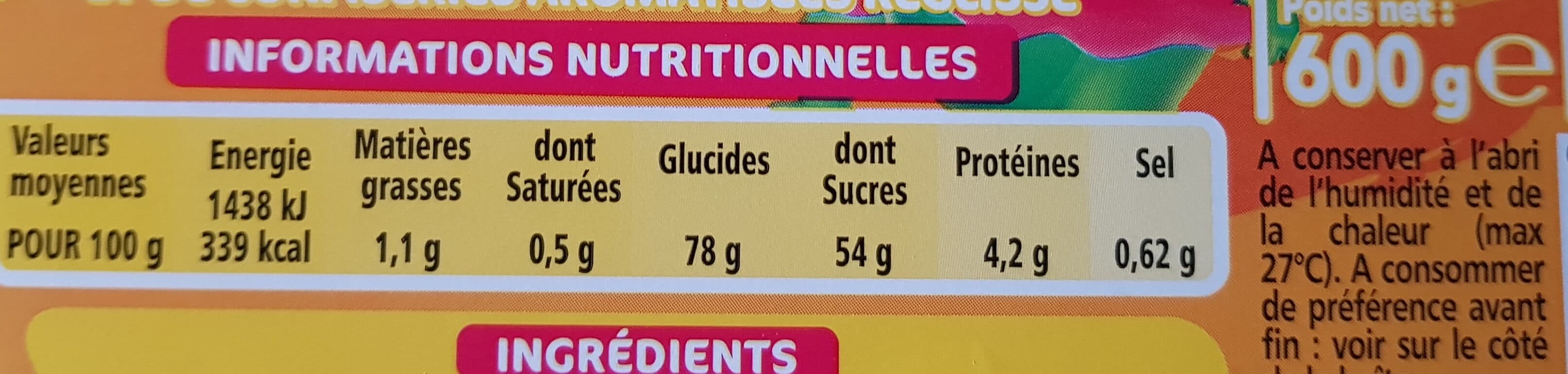 Les Doodingues Mix de bonbons packshot