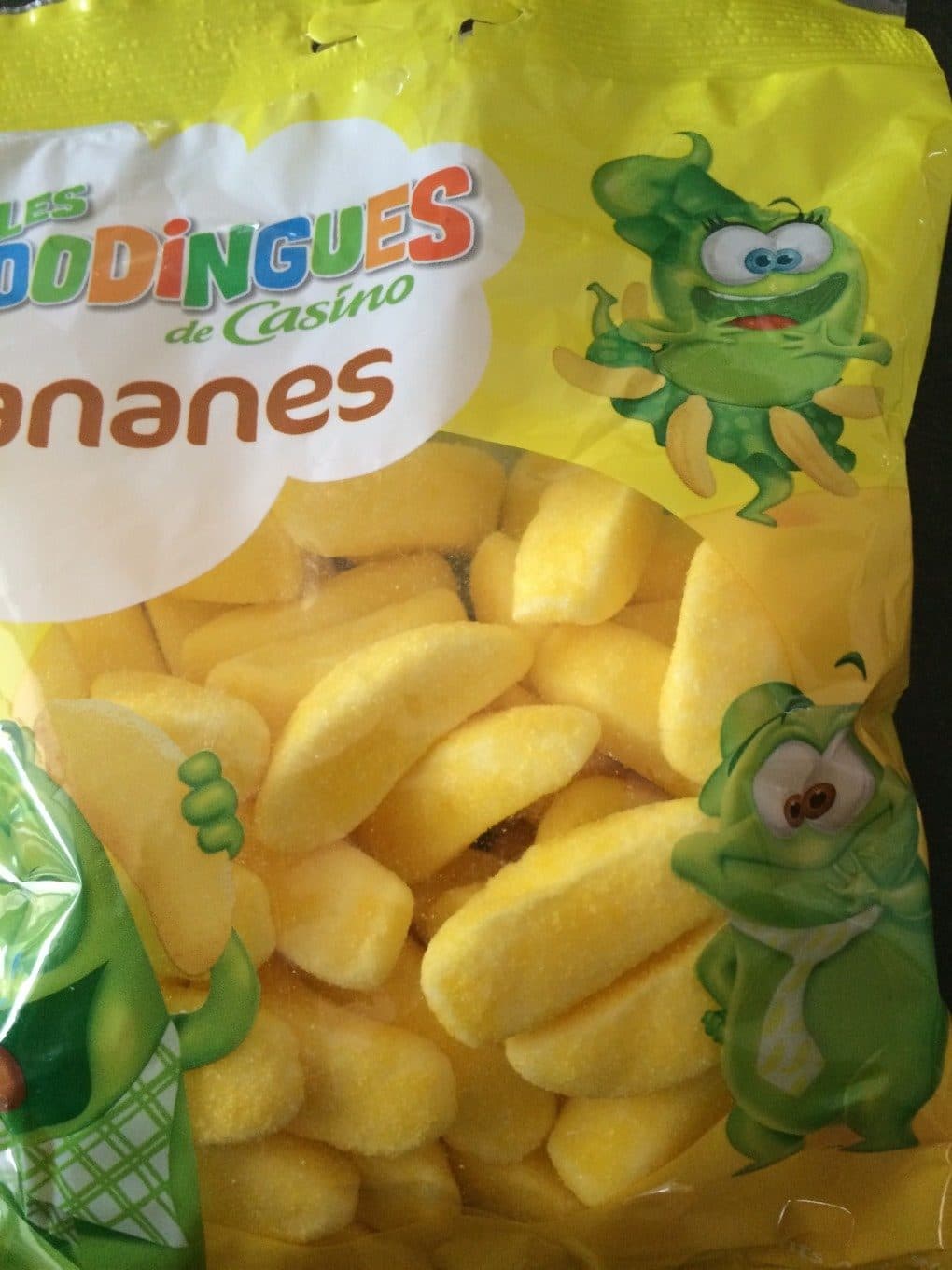 Casino Bana'bonbons de packshot