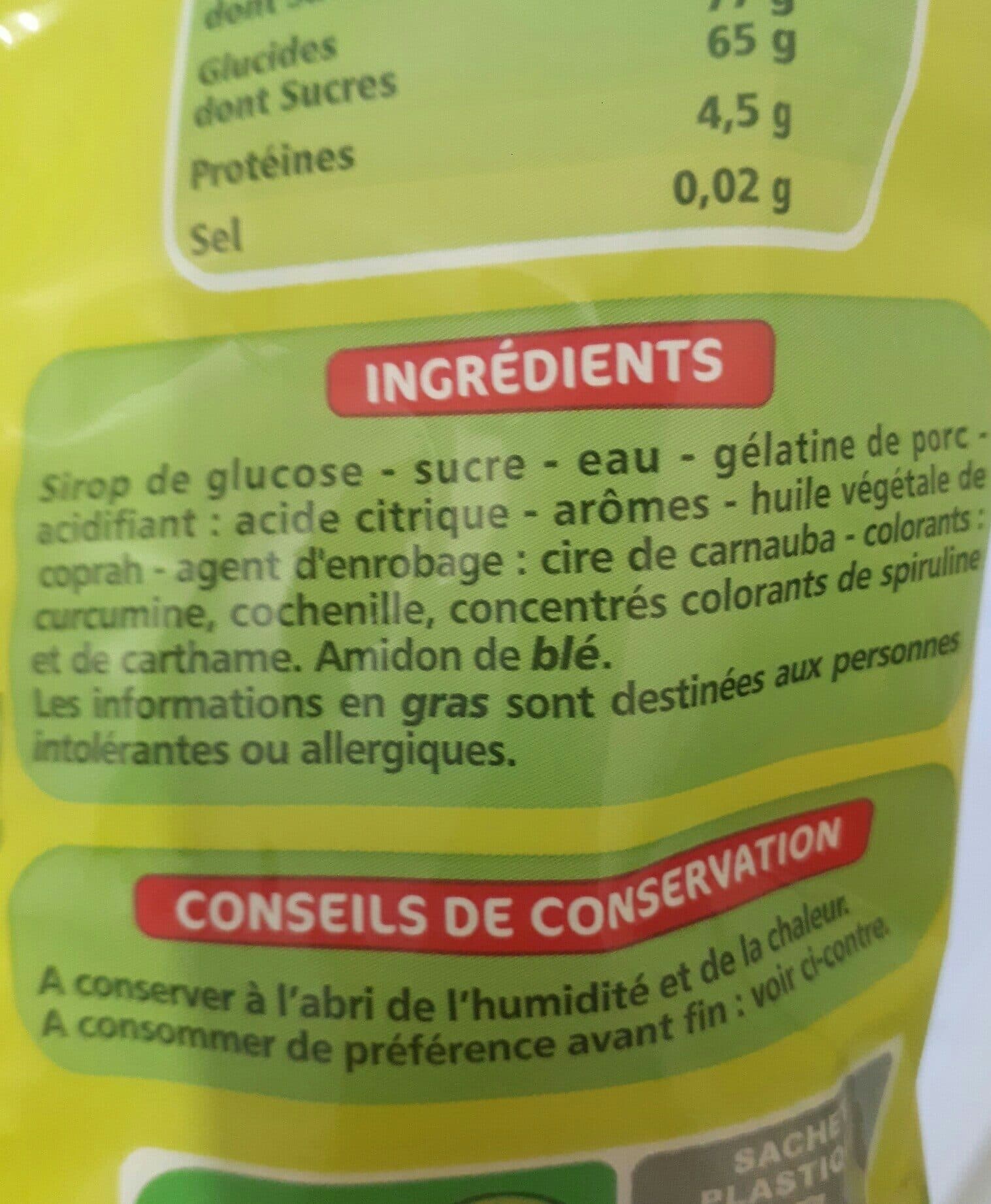 LES DOODINGUES DE CASINO Crocodiles gélifiés packshot