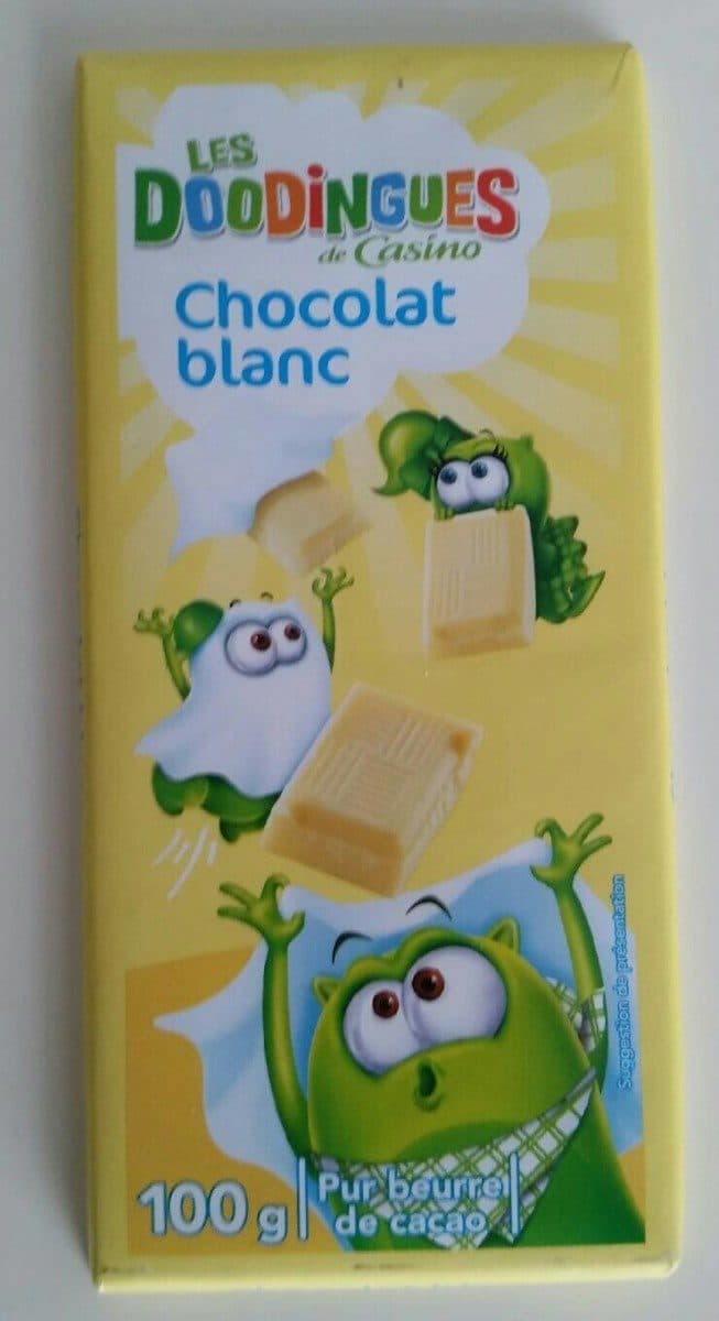 DooDingues Chocolat blanc packshot